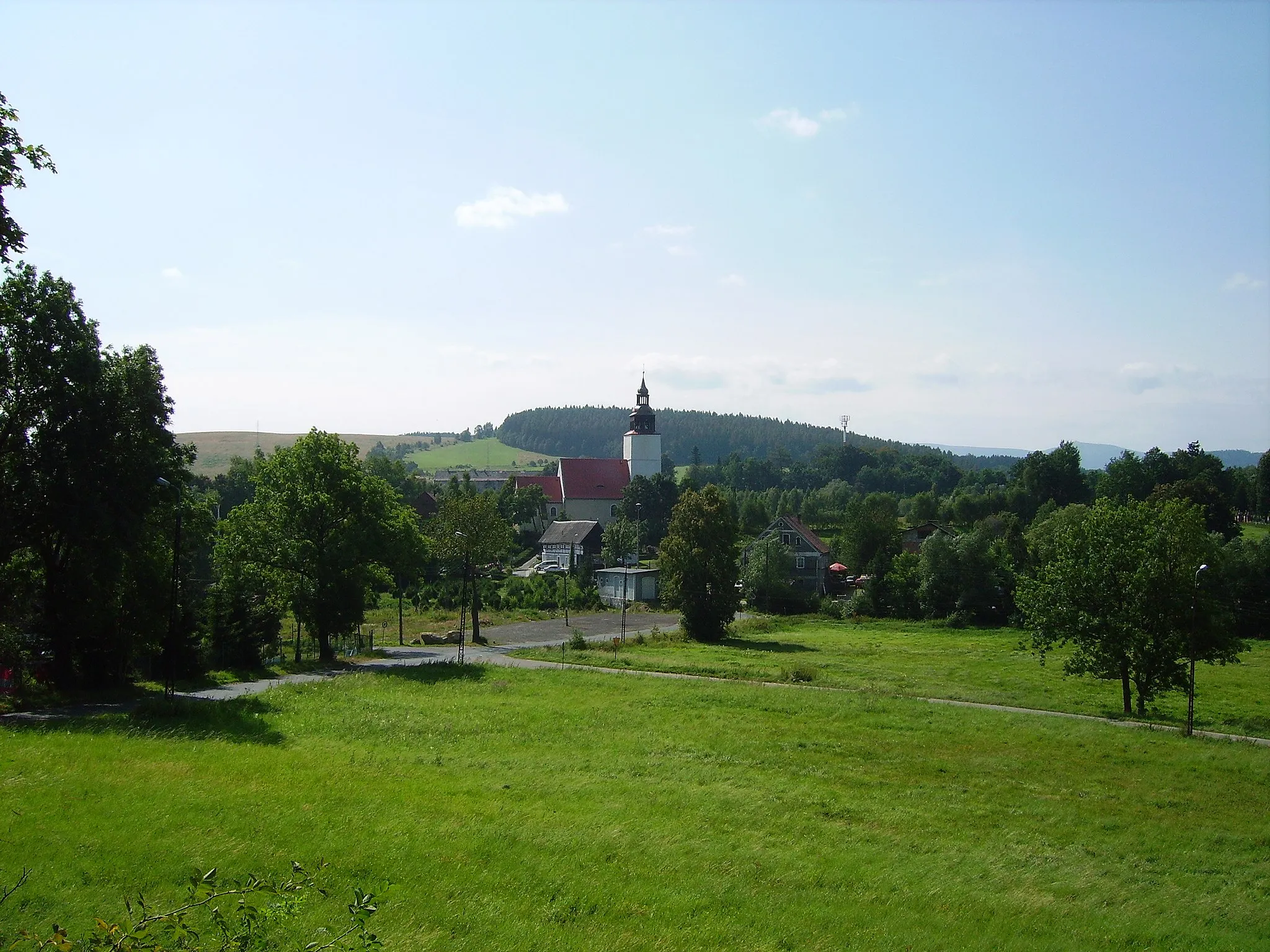 Photo showing: Stara Kamienica wieś,widok