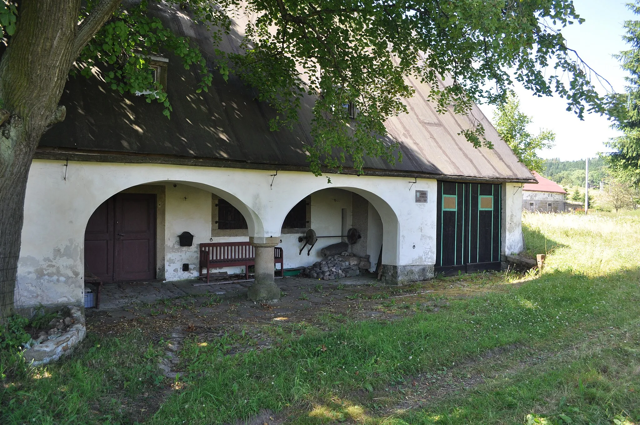 Photo showing: Forge in Różana