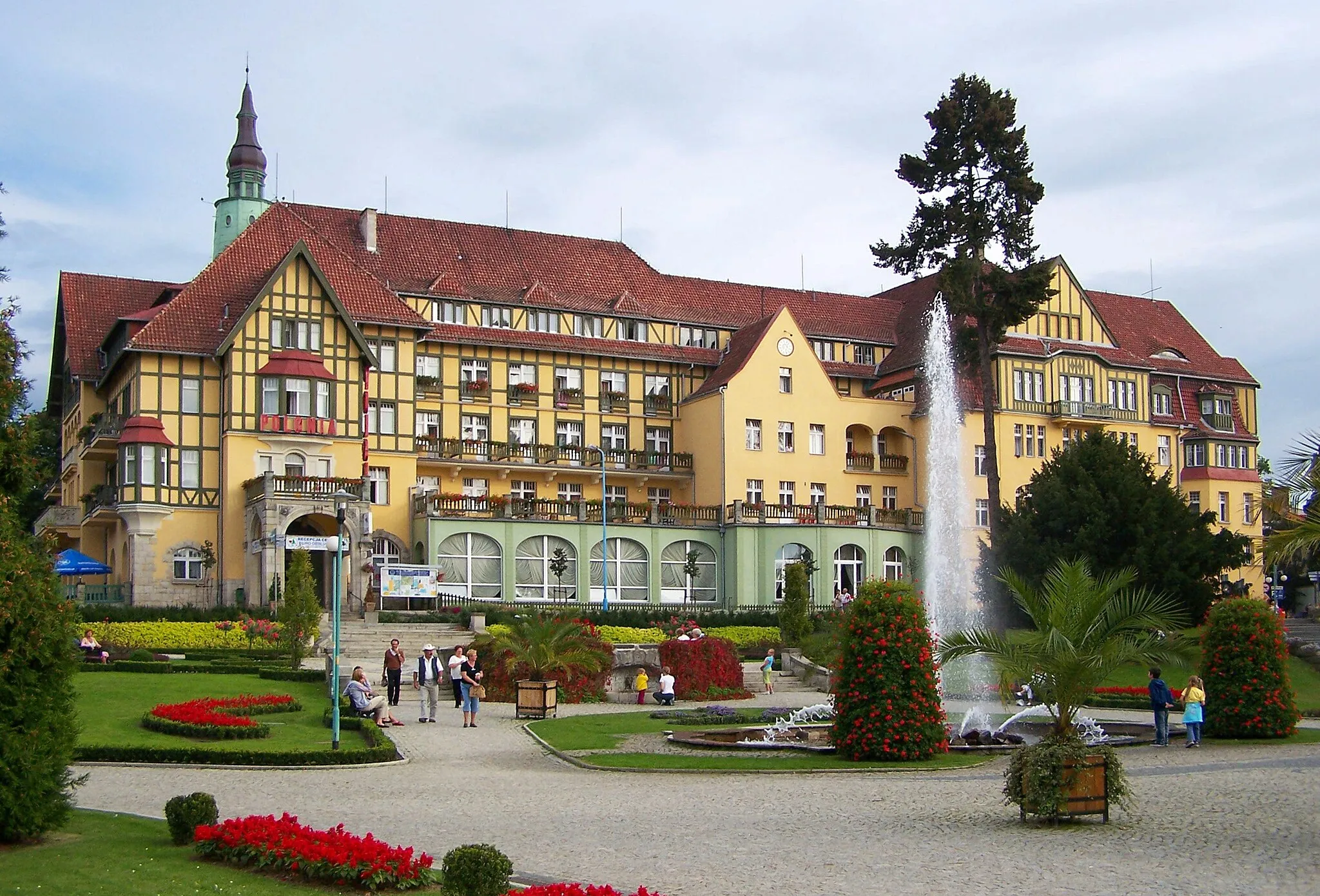 Photo showing: Sanatorium "Polonia" w Kudowie-Zdroju.