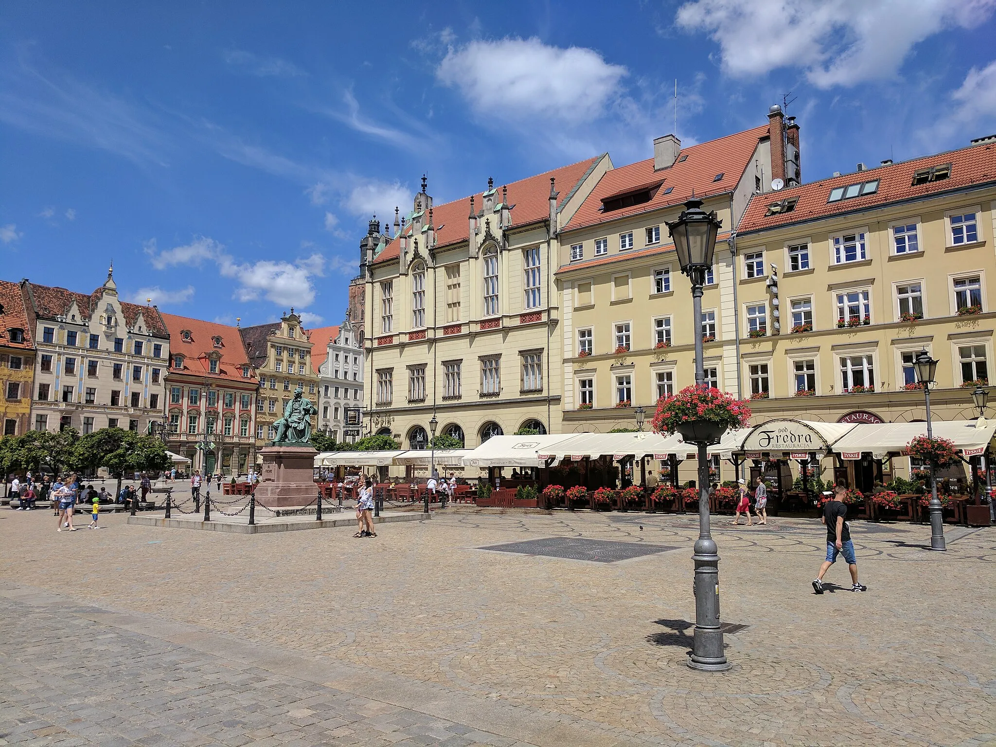 Photo showing: Wrocław Market Square.