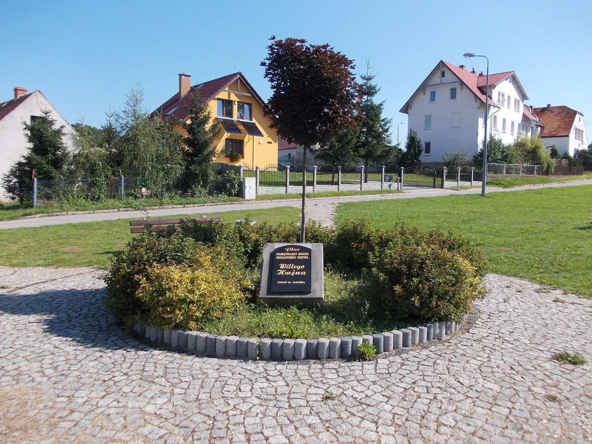 Photo showing: Memorial in Porajów (municipality of Bogatynia)