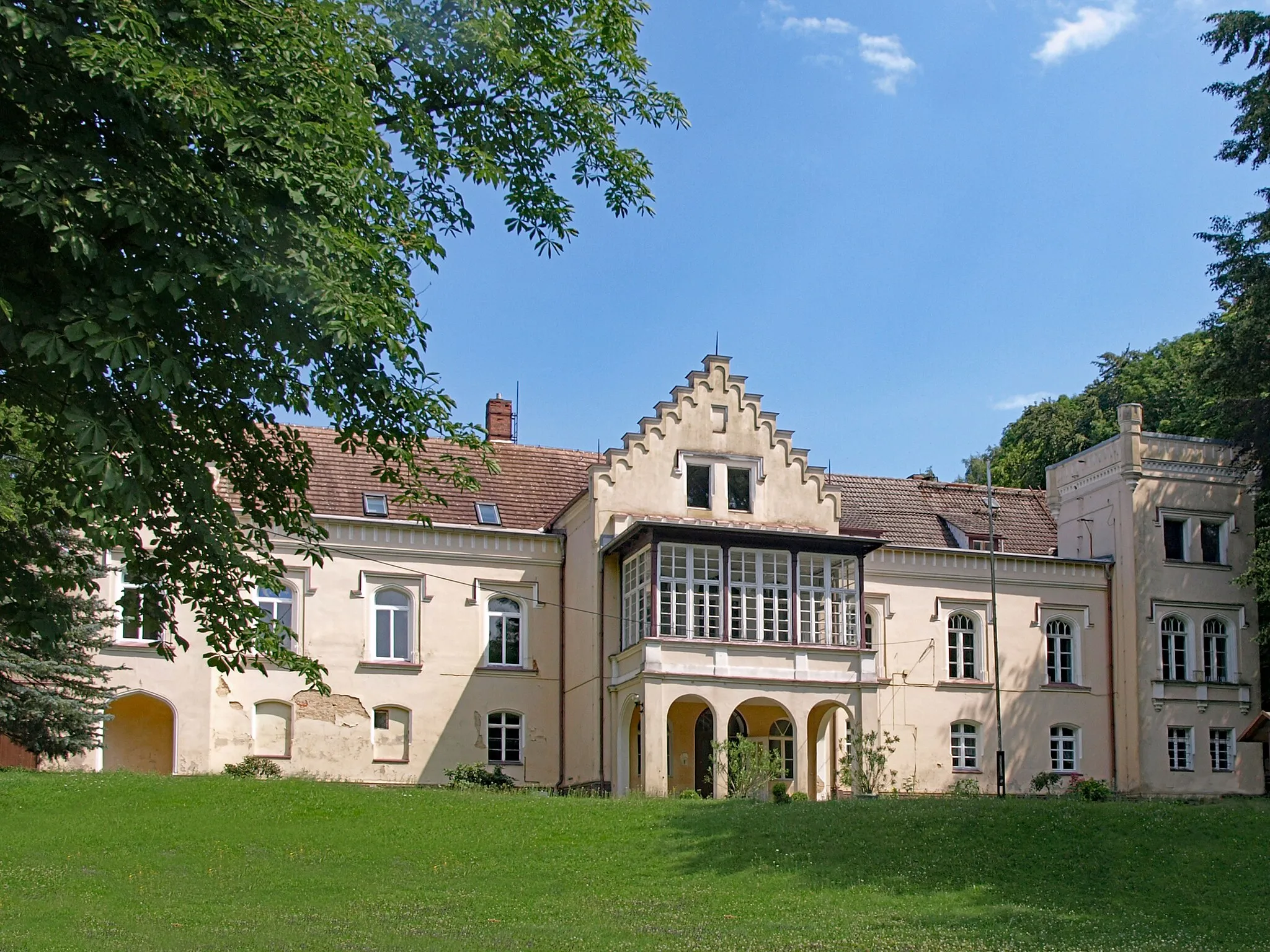 Photo showing: Schloss in Girbigsdorf (OT von Schöpstal)
