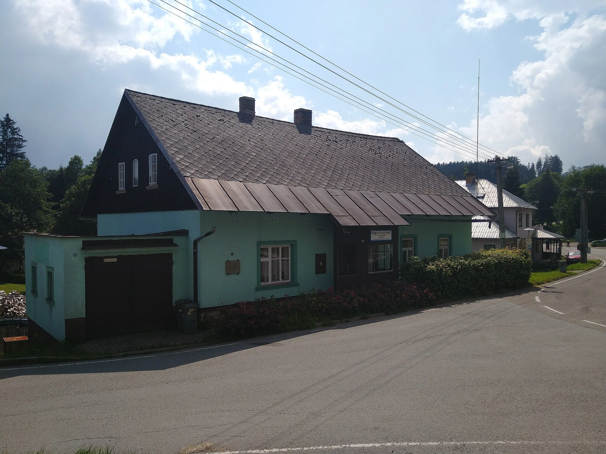 Photo showing: Bartošovice v Orlických horách v roce 2020