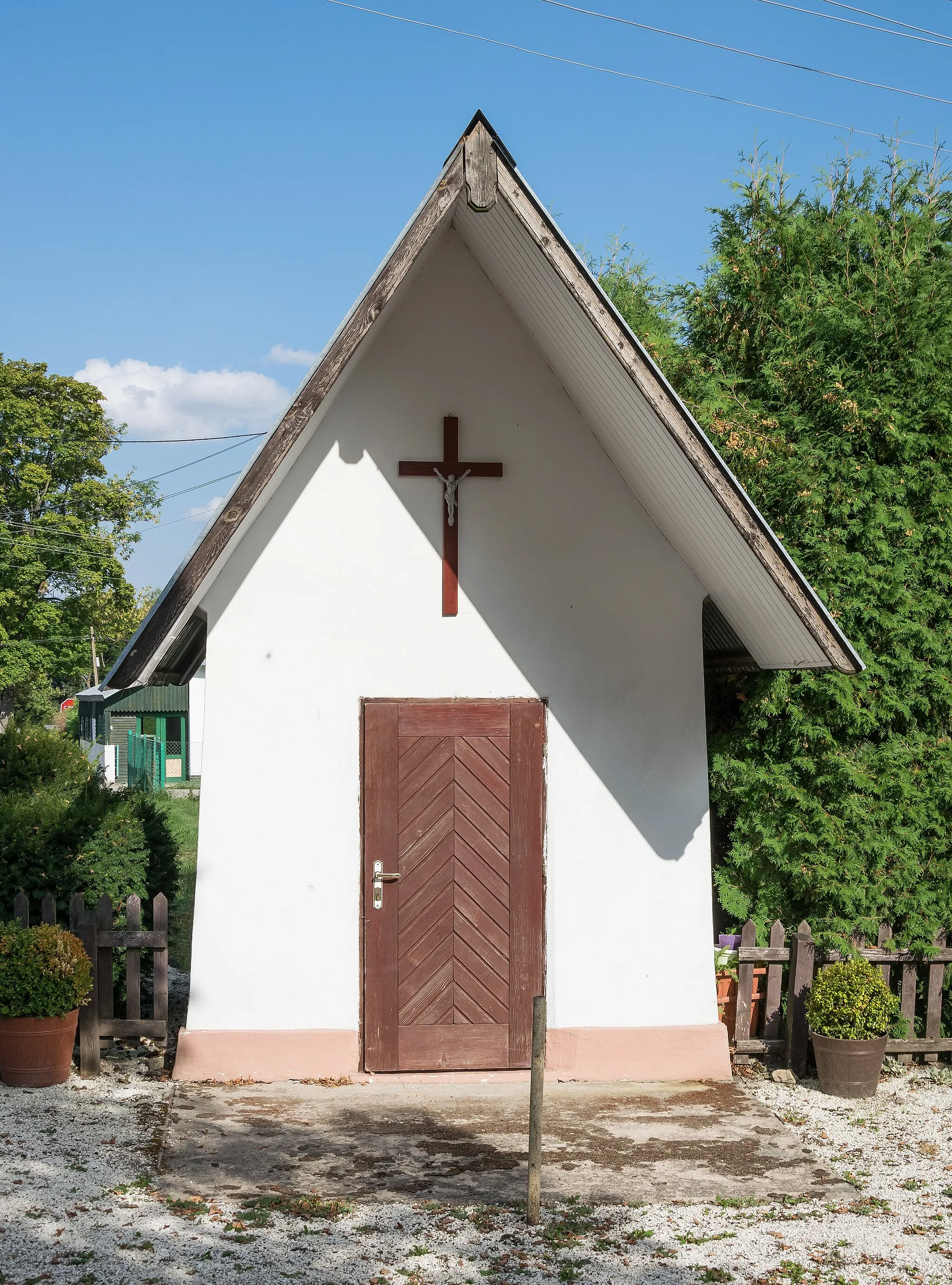Photo showing: Wayside chapel in Szklarka