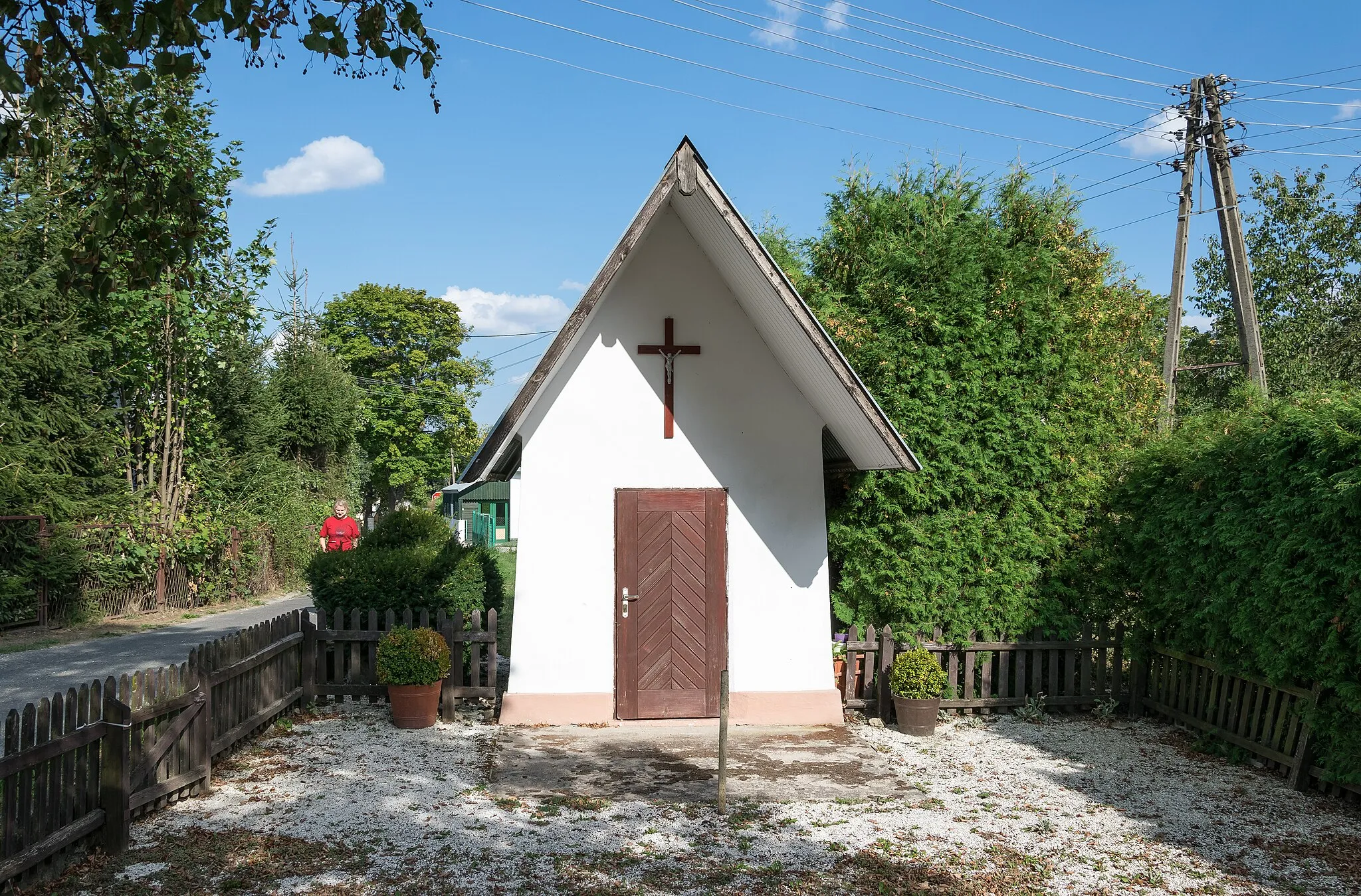 Photo showing: Wayside chapel in Szklarka