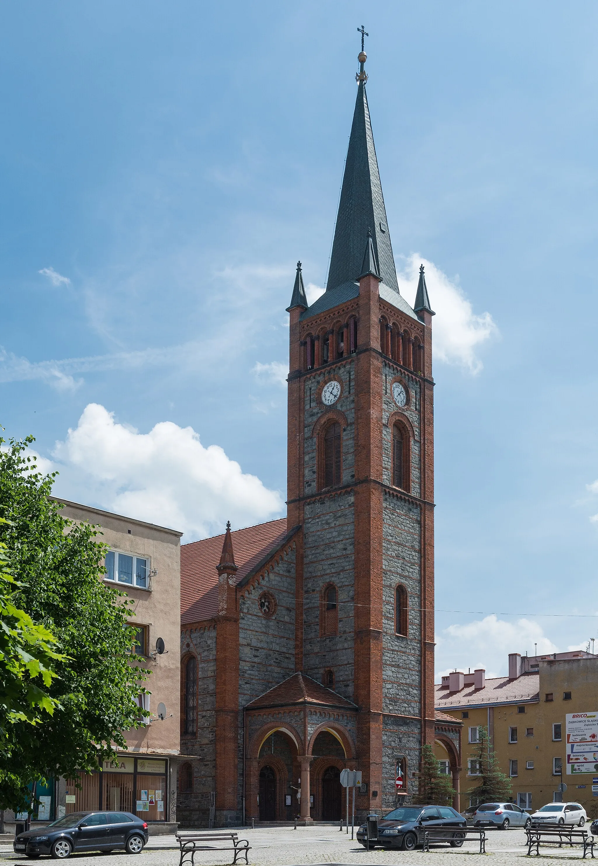 Photo showing: Church of Immaculate Conception Of Blessed Mary in Niemcza