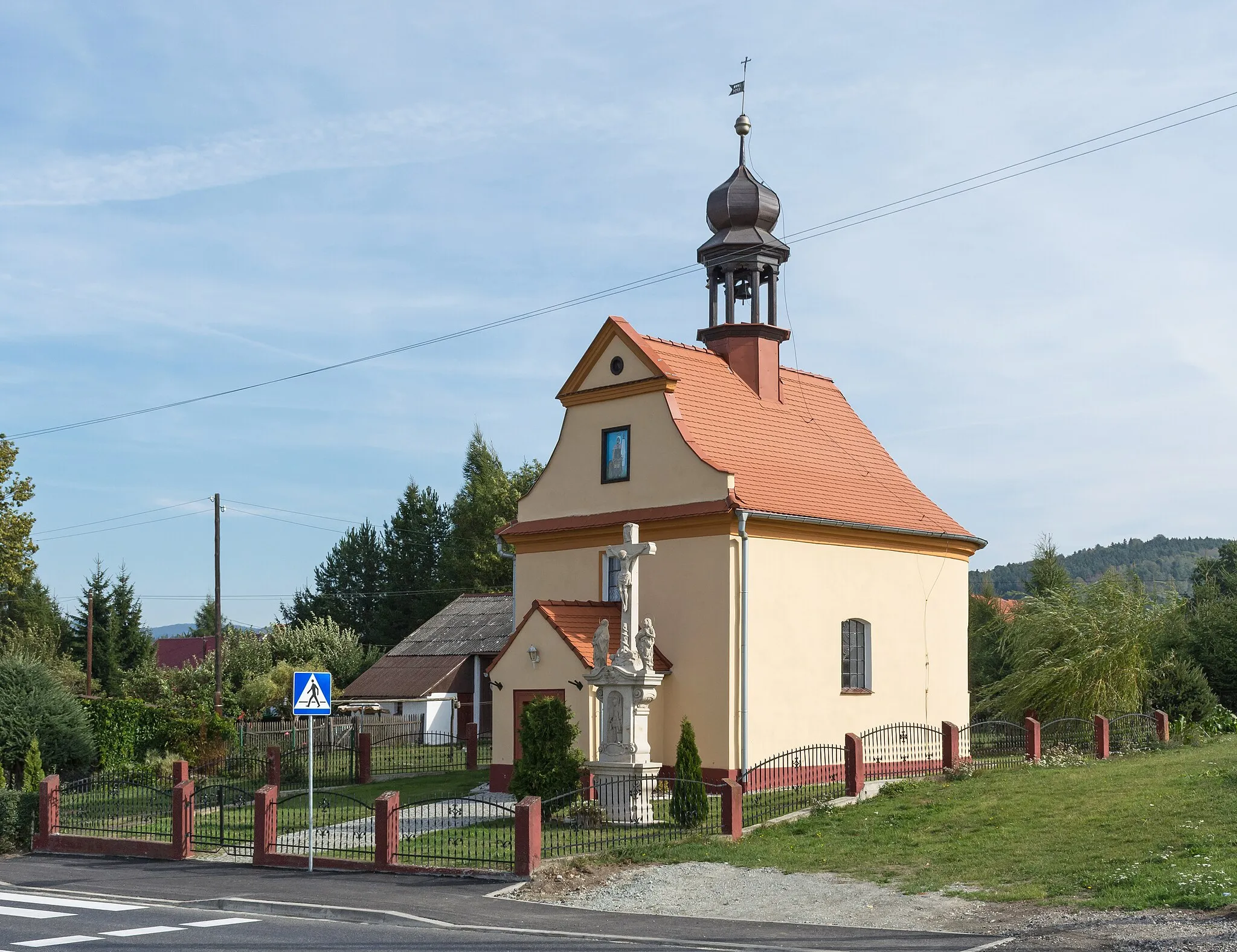 Photo showing: Saint Florian church in Święcko