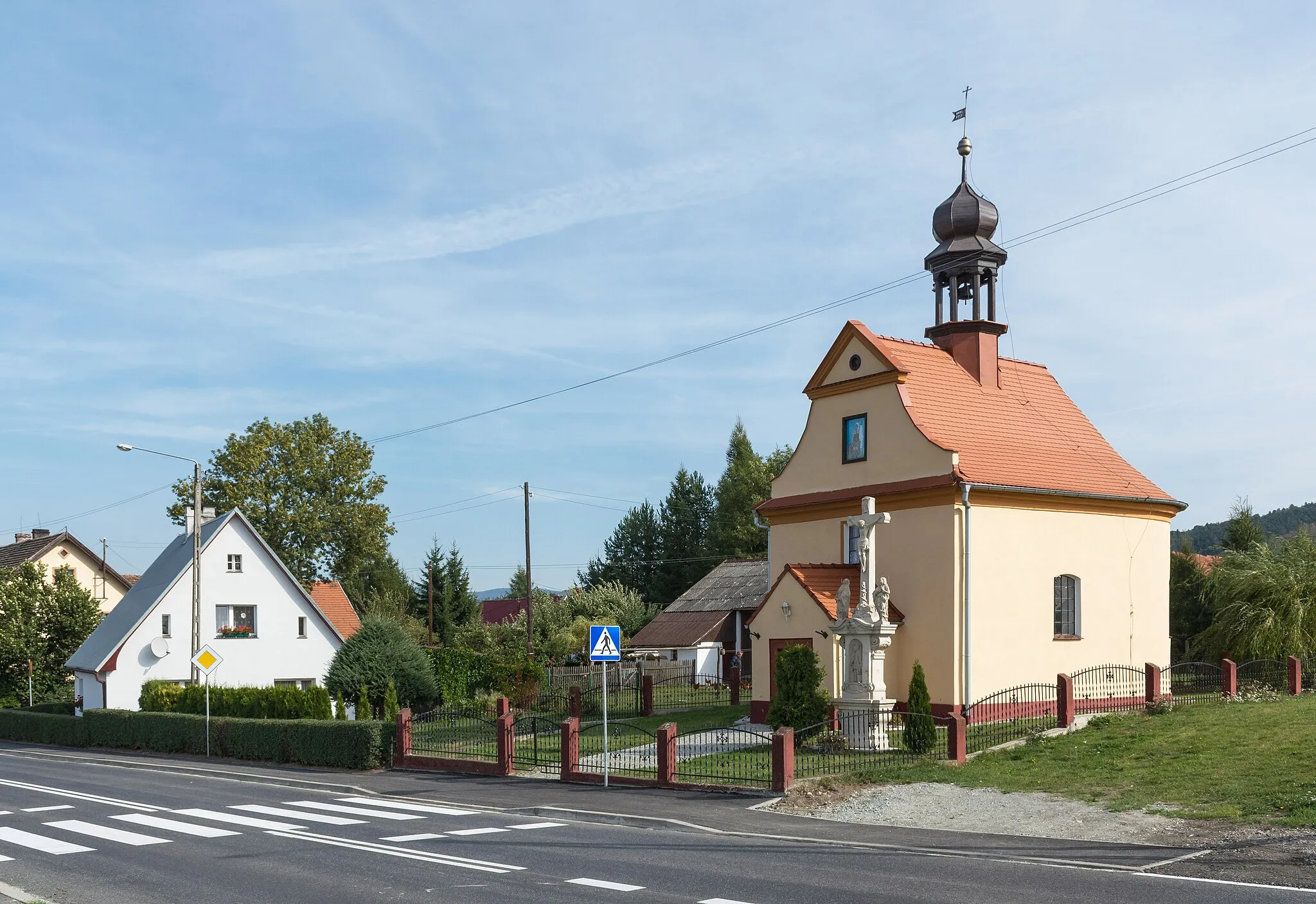 Photo showing: Saint Florian church in Święcko