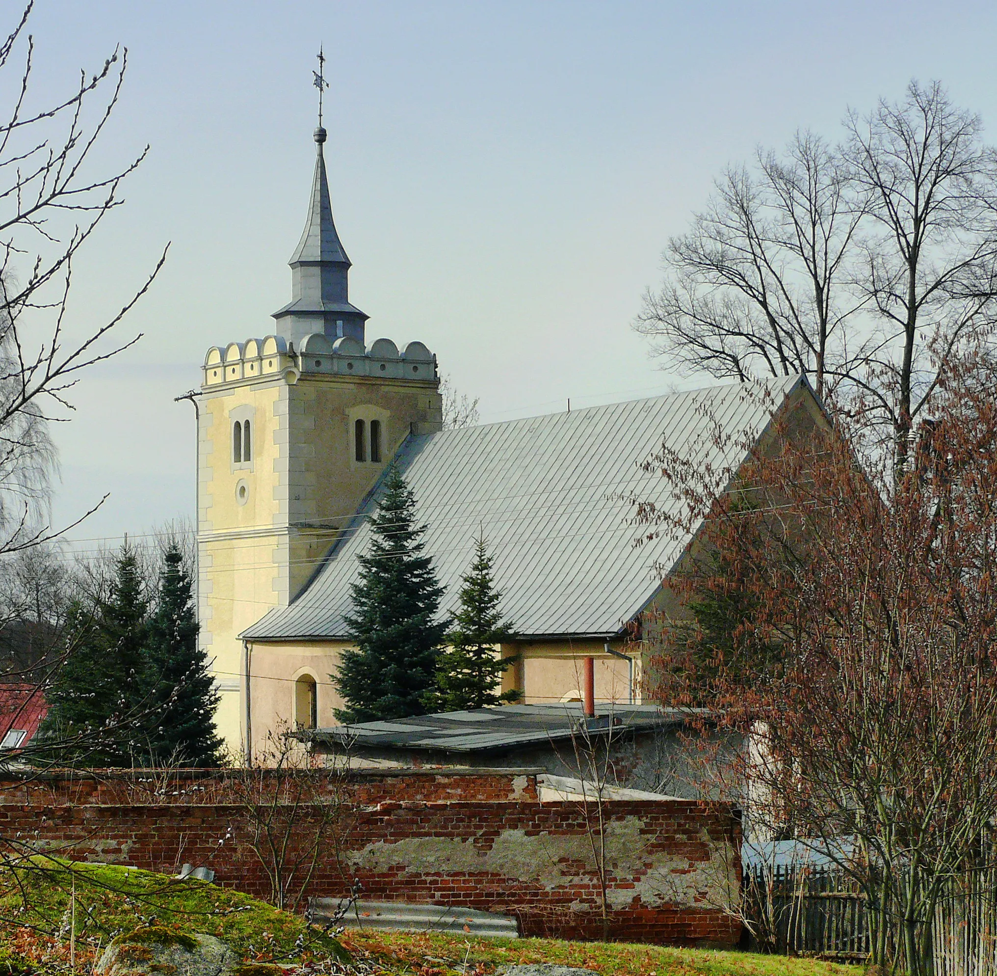 Photo showing: Church of St. Hedwig in Karpniki