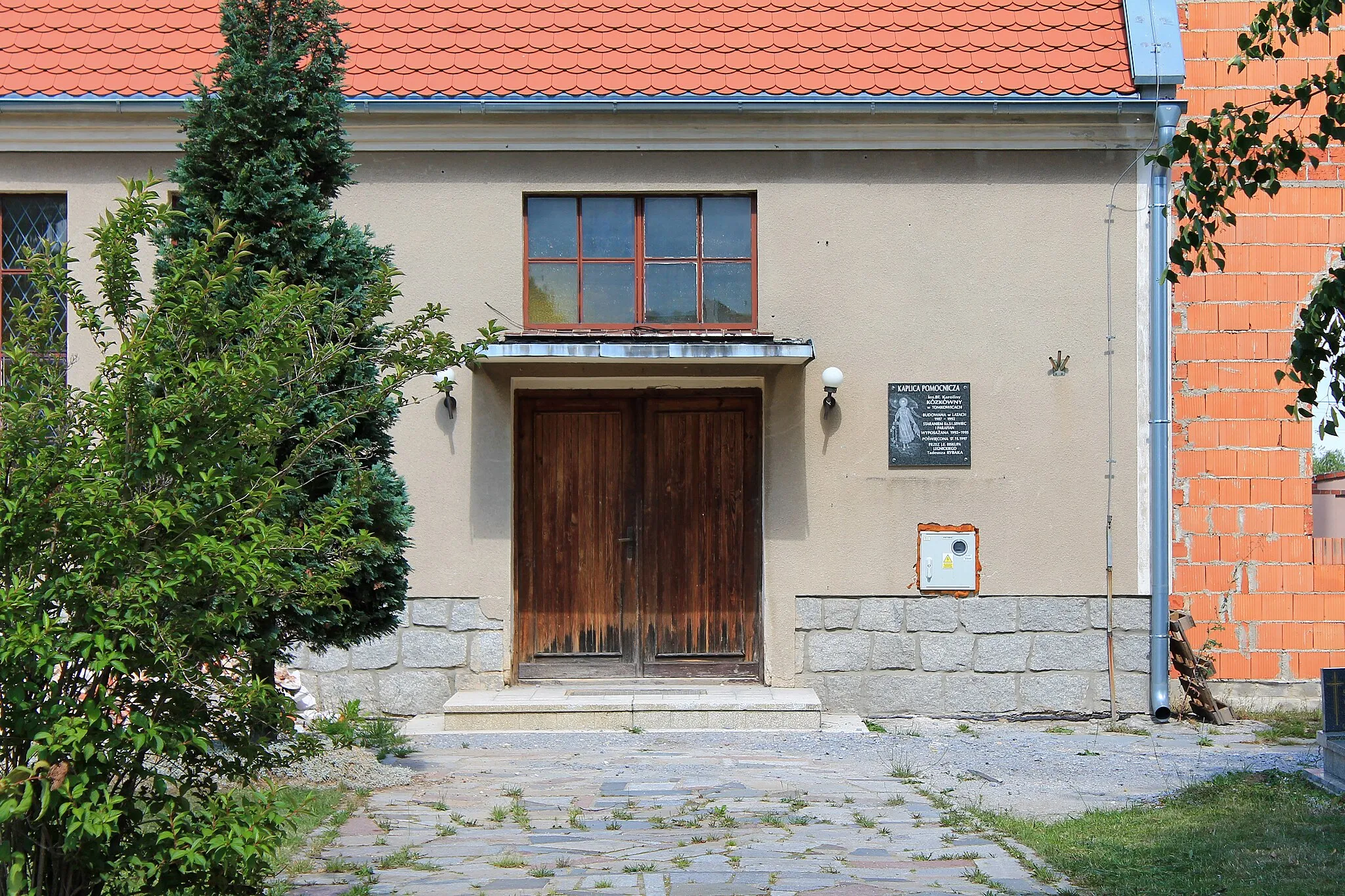 Photo showing: Tomkowice, gmina Strzegom. Kościół katolicki filialny błogosławionej Karoliny Kózkówny.