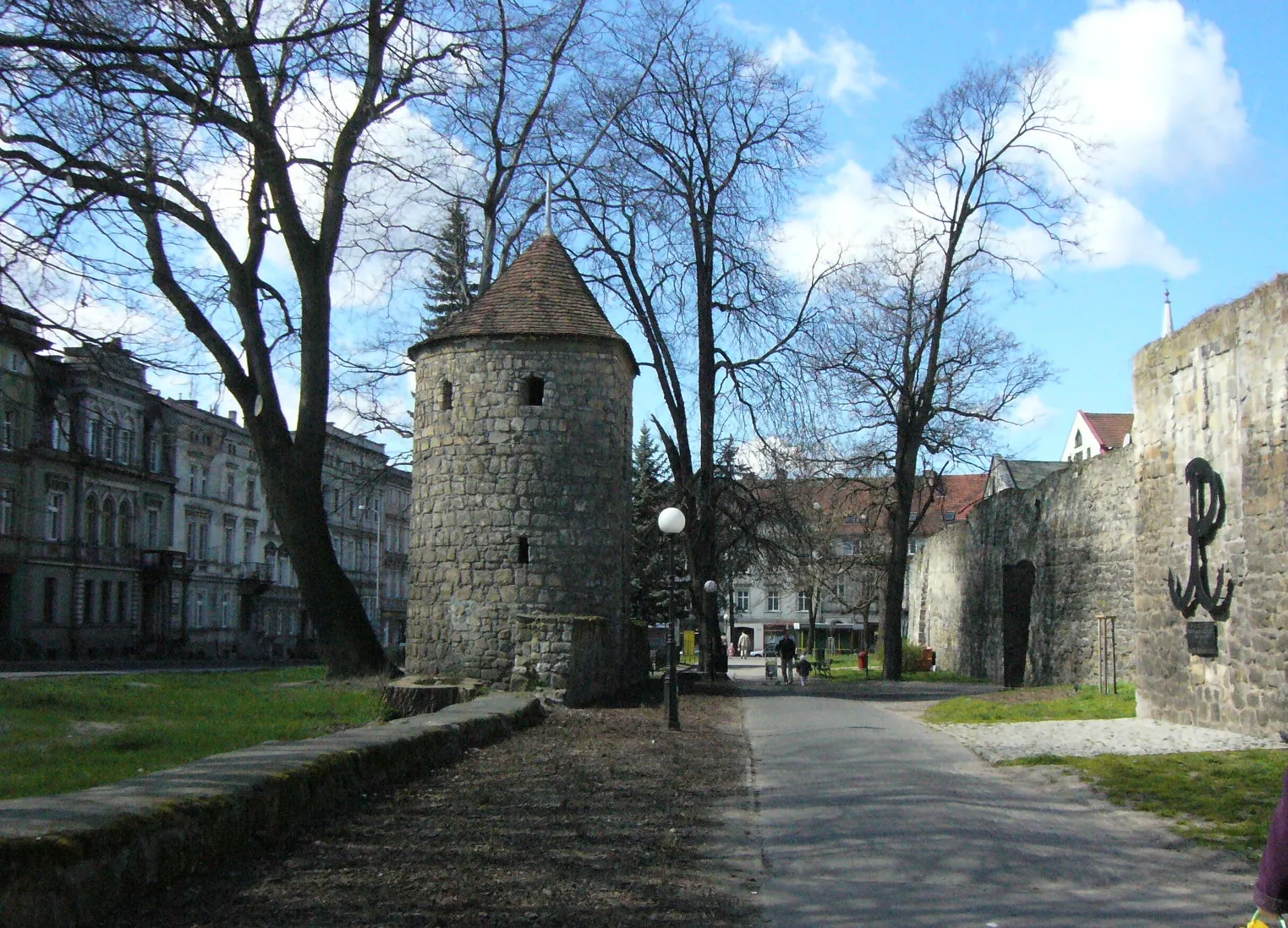 Photo showing: Bolesławiec - city walls