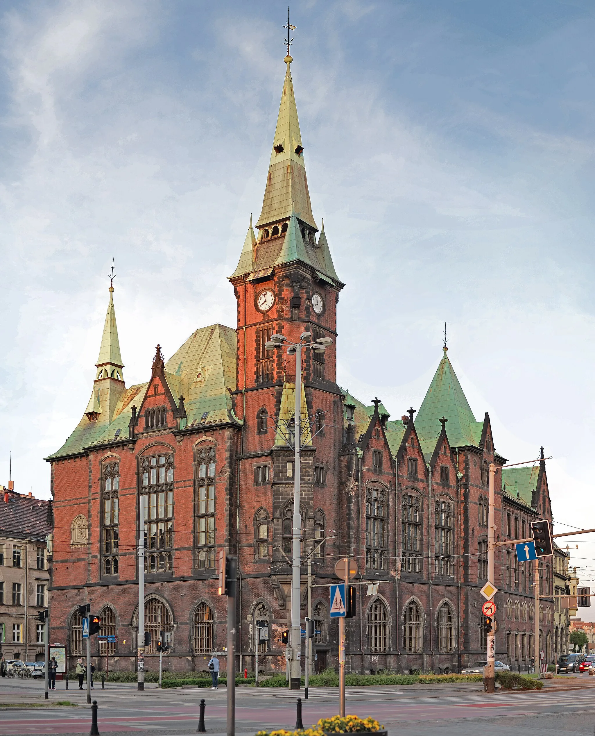 Photo showing: Wroclaw University Library, old building