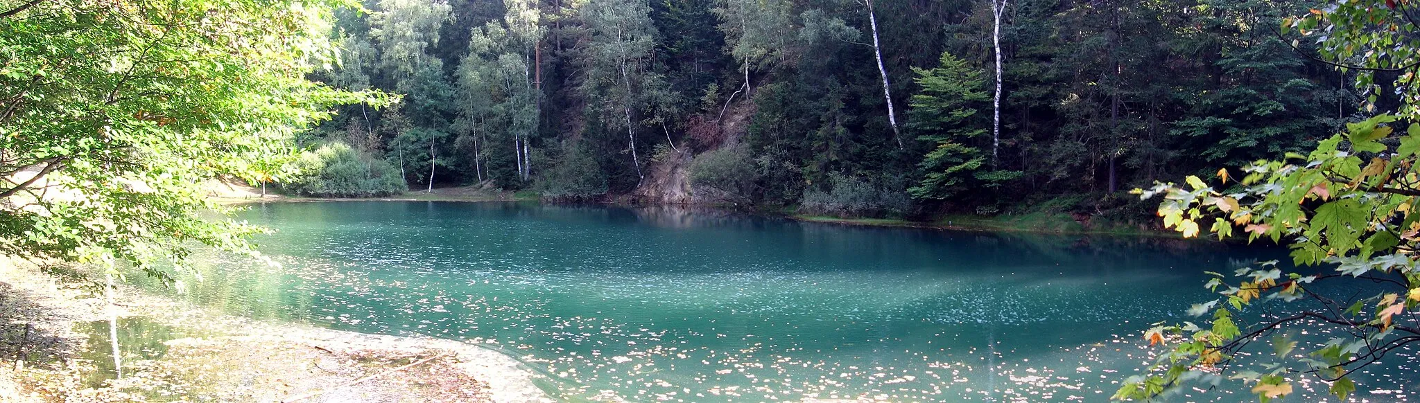 Photo showing: Lazurowe Jeziorko w Rudawach Janowickich