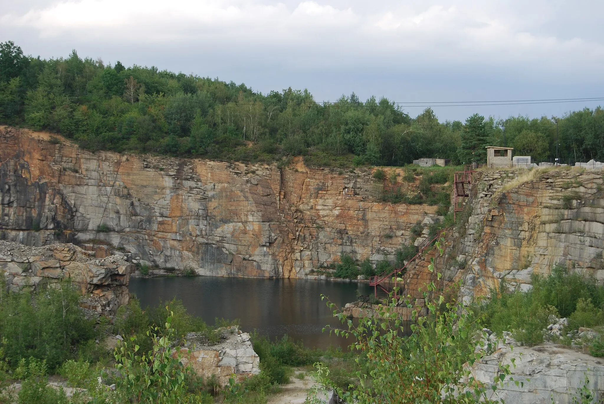 Photo showing: wyrobisko granitu-kamieniołom Gross-Rosen
Rogoźnica