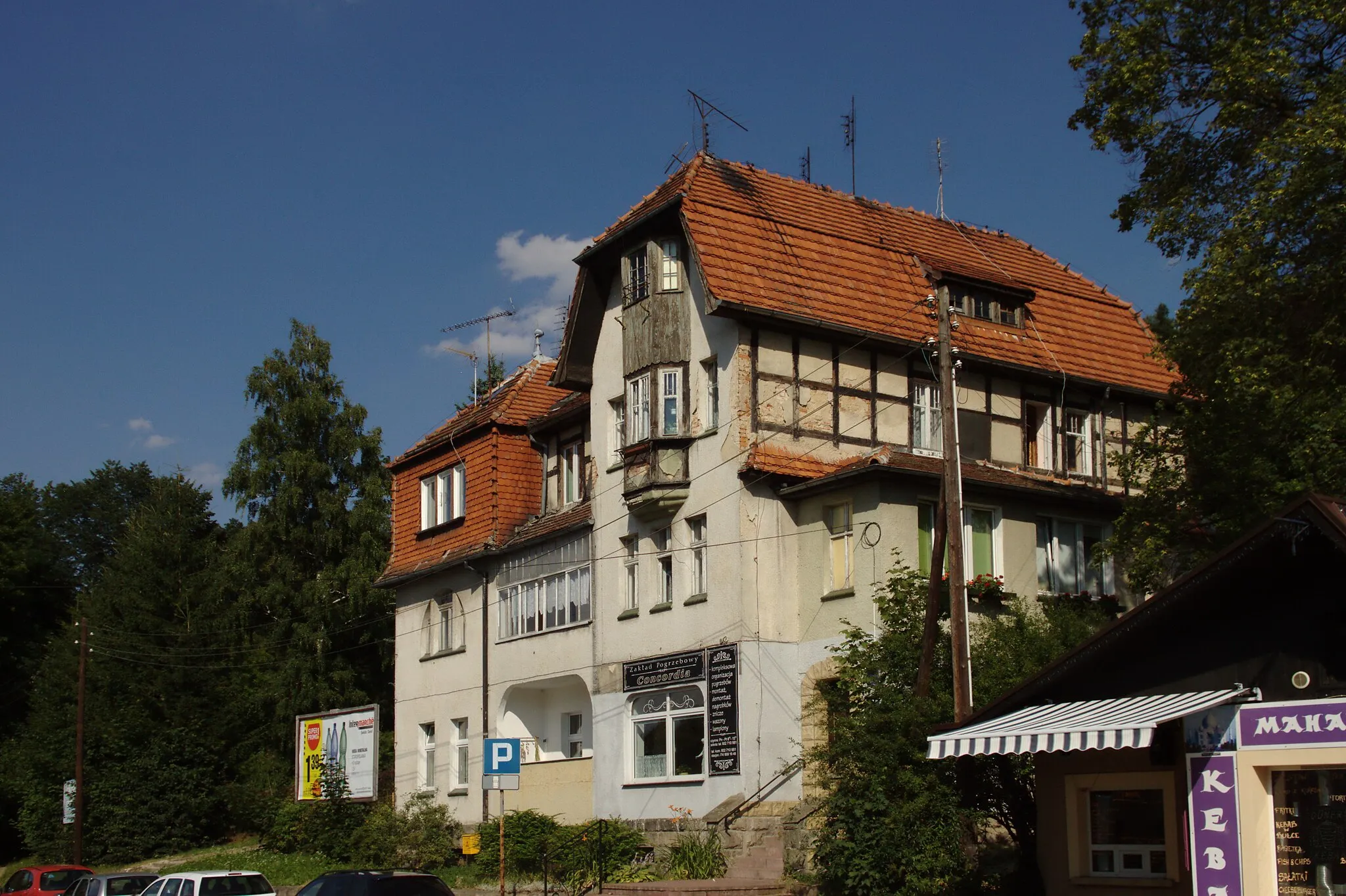 Photo showing: A villa in the eastern part of the town of Polanica-Zdrój, Poland