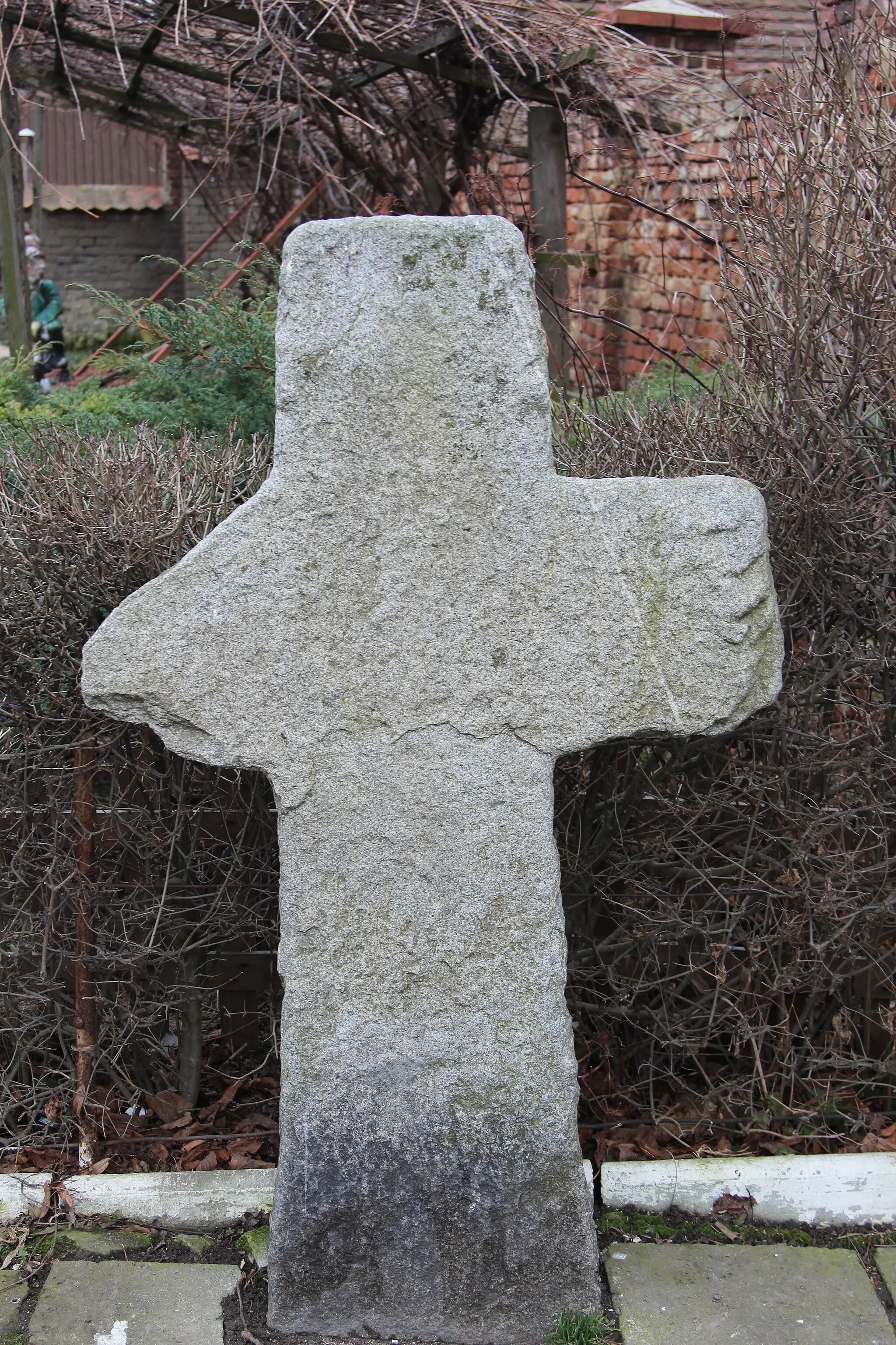 Photo showing: Stone cross in Glinica.