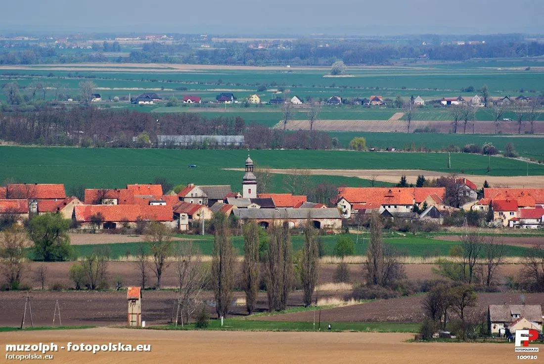 Photo showing: Glinica, widok od południa.