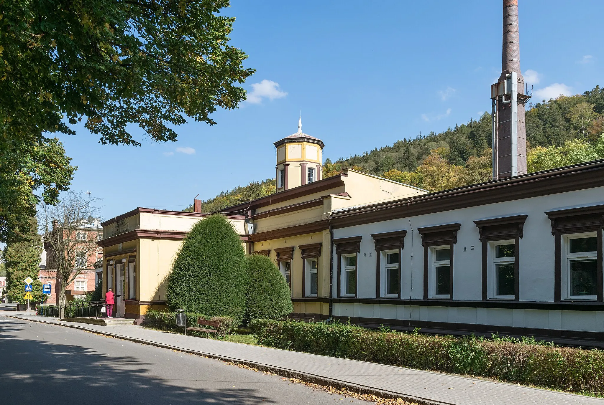 Photo showing: Balneological Centre in Długopole-Zdrój