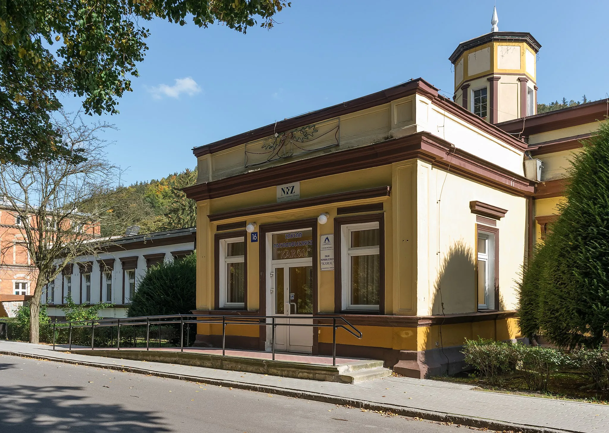 Photo showing: Balneological Centre in Długopole-Zdrój