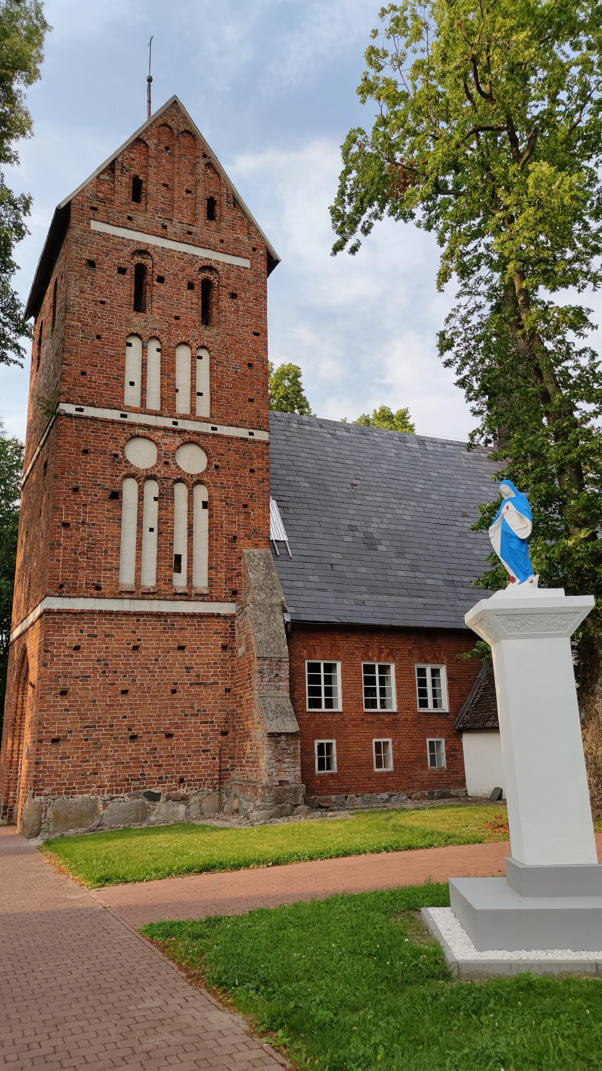 Photo showing: Church of Krupy, West Pomeranian Voivodeship, Poland