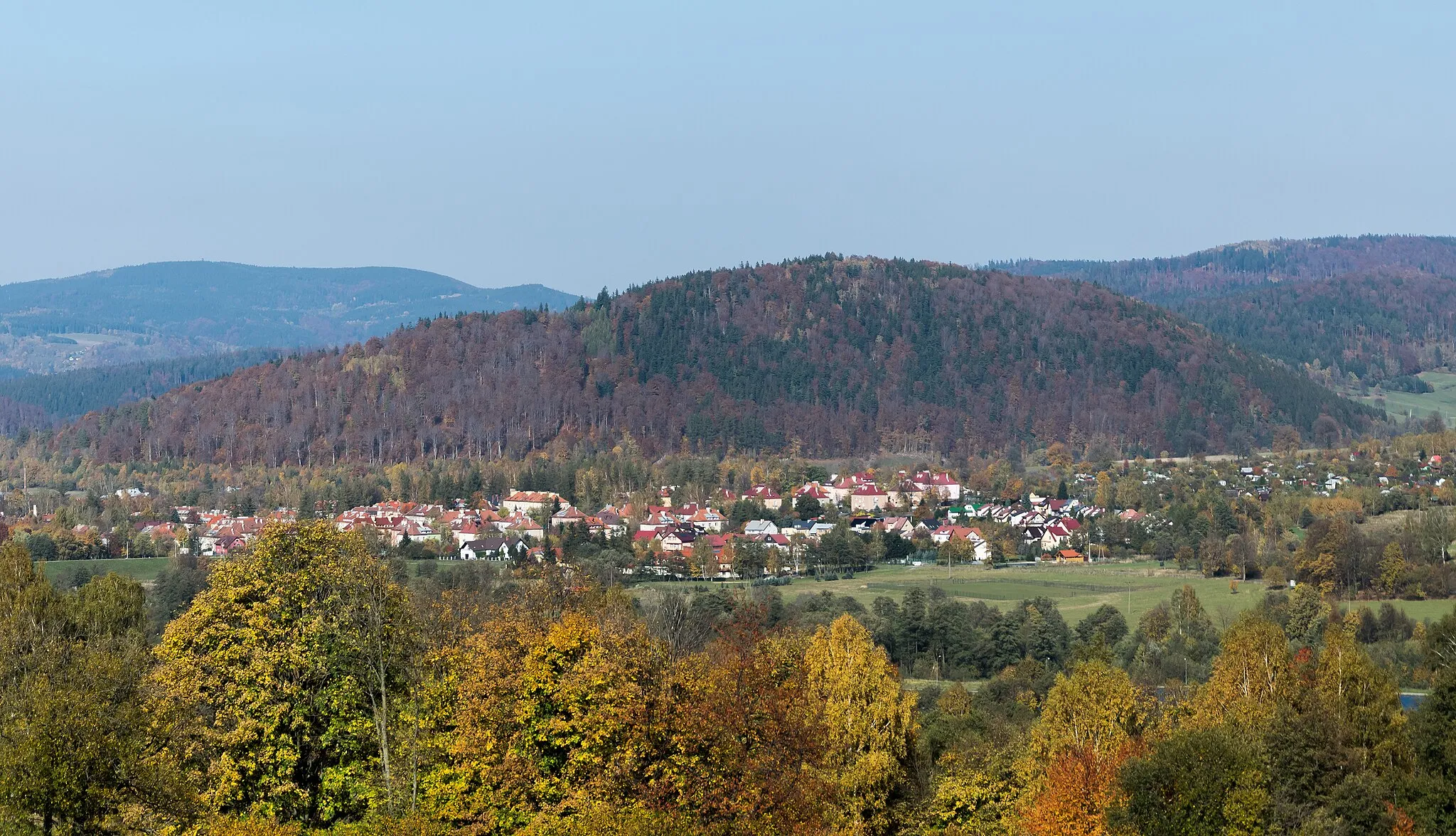 Photo showing: Sowia Kopa, Góy Złote, Sudetes