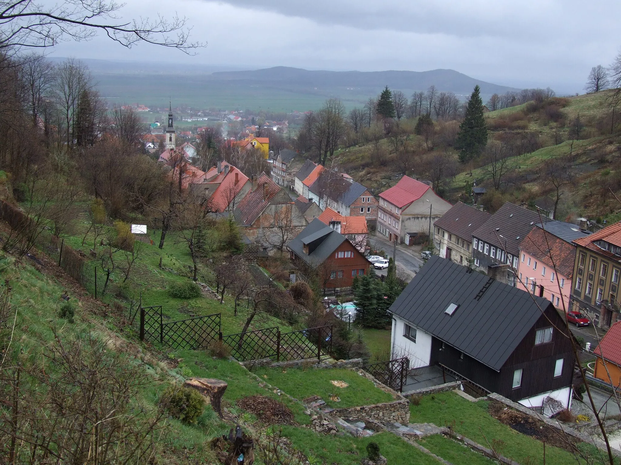 Photo showing: Village Silberberg (Srebrna Góra) in Sudetes