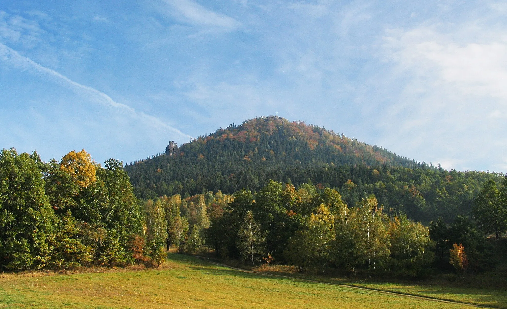 Photo showing: Mount Krzyżna Góra, Rudawy Janowickie Mountains, Poland