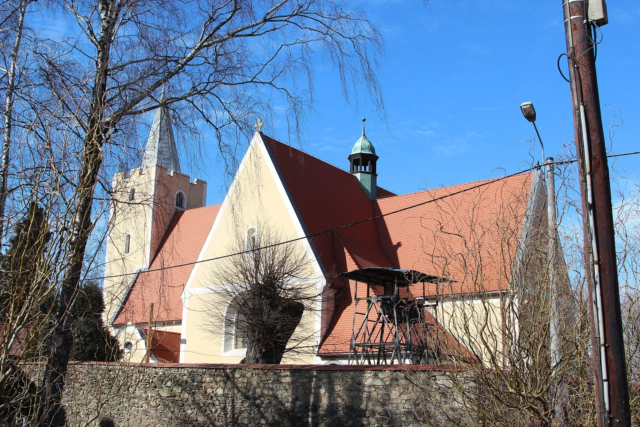 Photo showing: Saint Michael Archangel church in Wiry