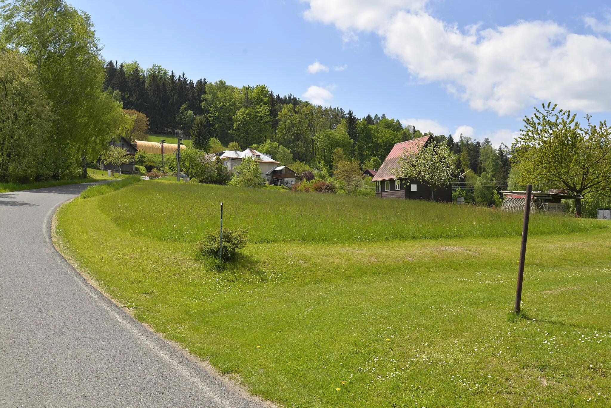 Photo showing: View from the road Chloudov.