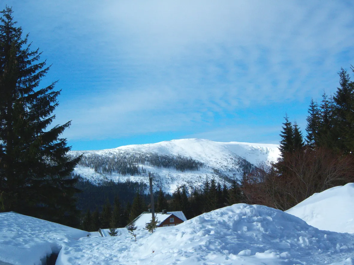Photo showing: Zima v Krkonoších