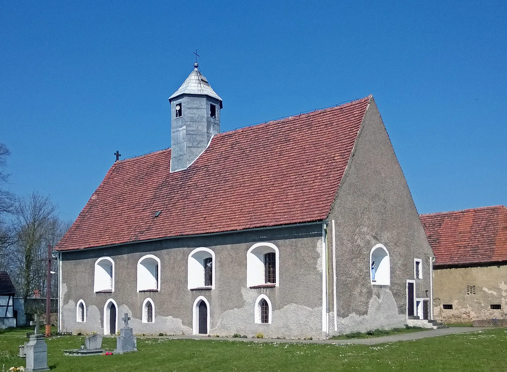 Photo showing: Kirche in Kieslingswalde (Sławnikowice)