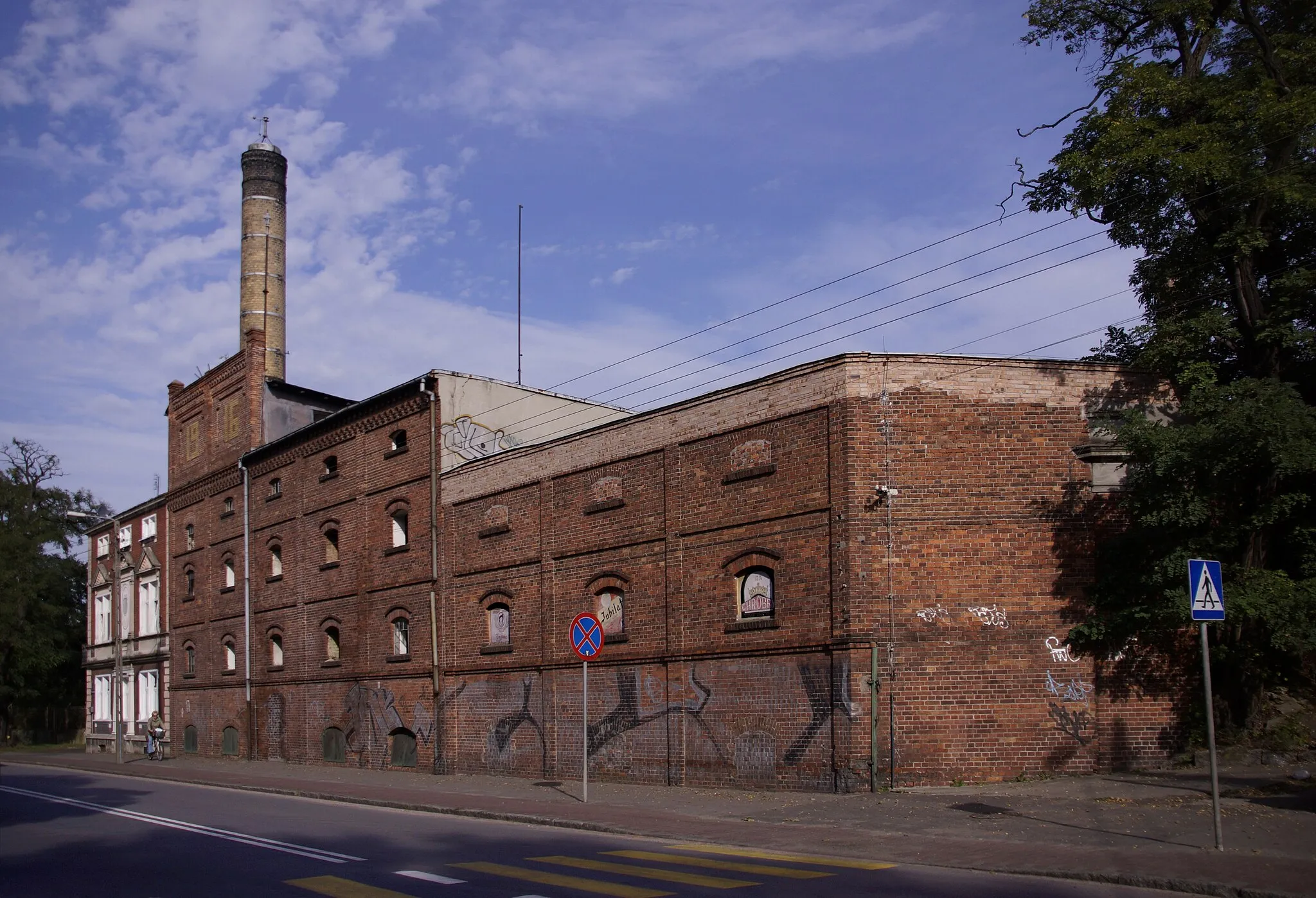 Photo showing: Nowa Sól, ul. Wrocławska 21 - browar, mur., 1880, 1896, 1904, 1916 (zabytek nr 2214 z 5.05.1976)