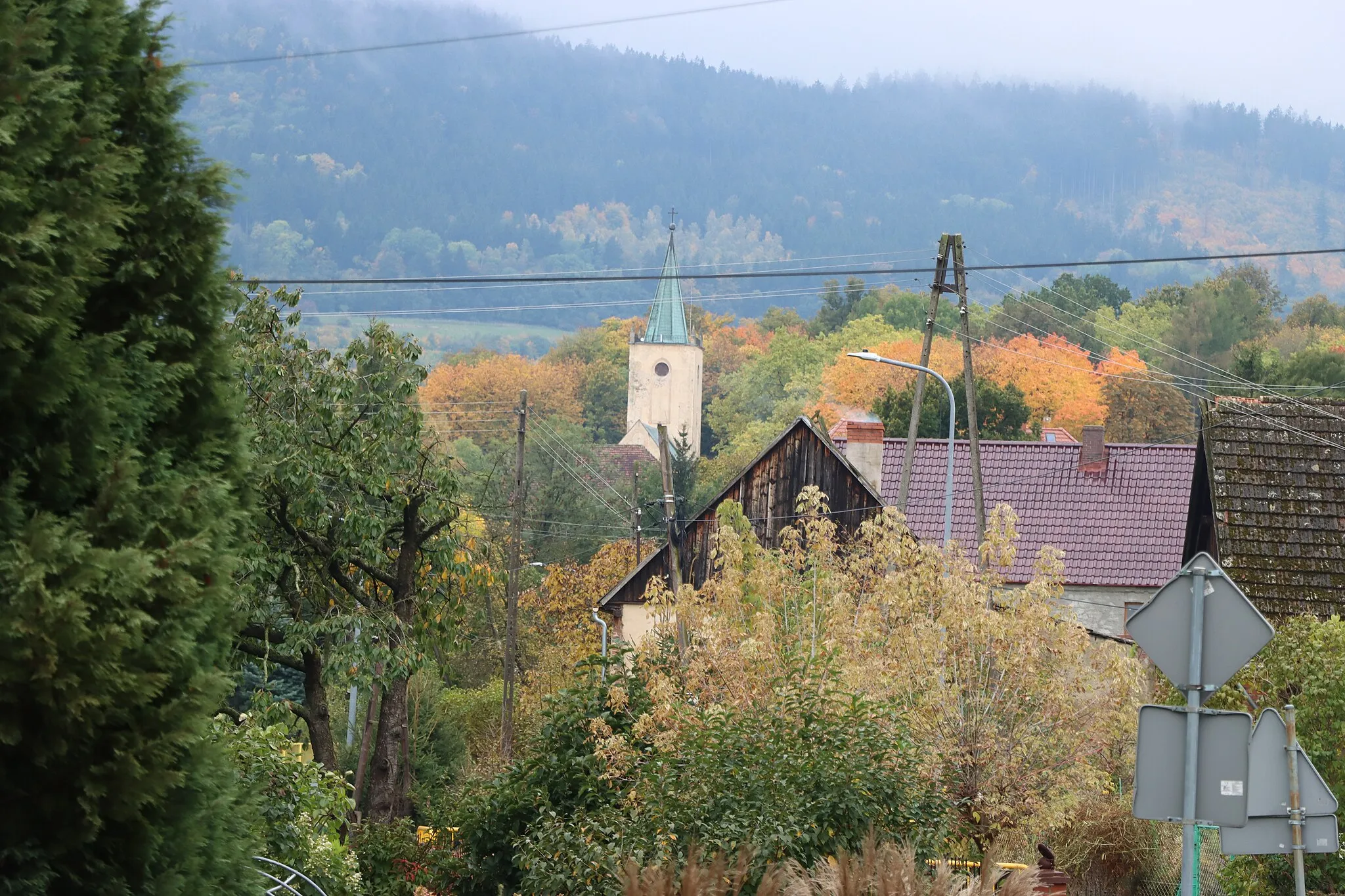 Photo showing: Lubiechowa, Lower Silesian Voivodeship, Poland.