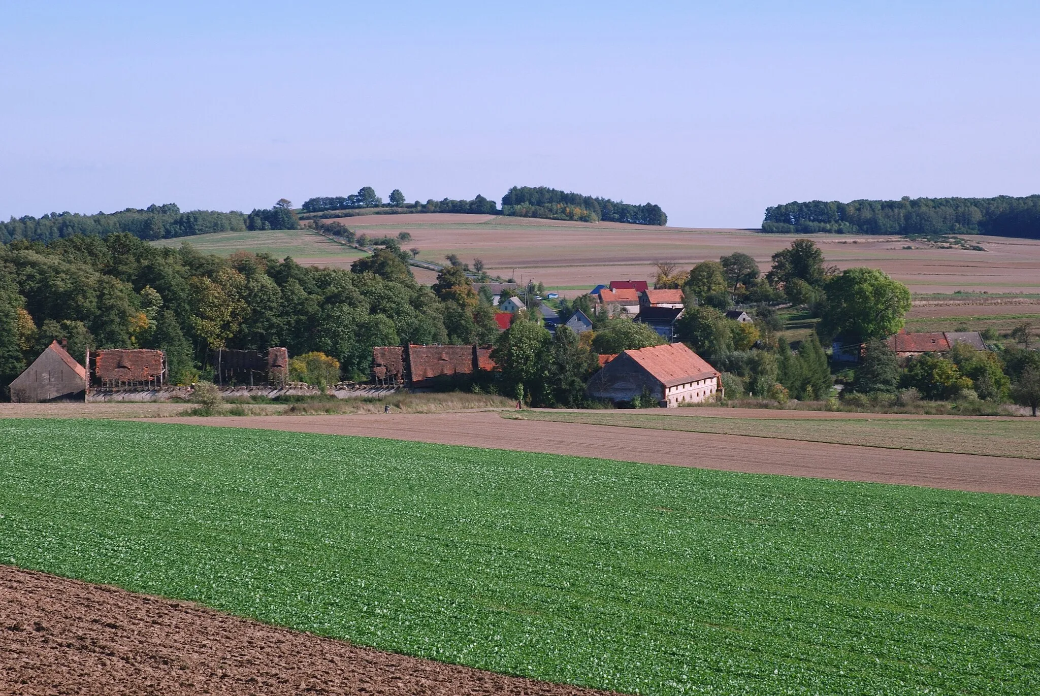 Photo showing: Jasienica, a village in Poland, voivodship dolnośląskie