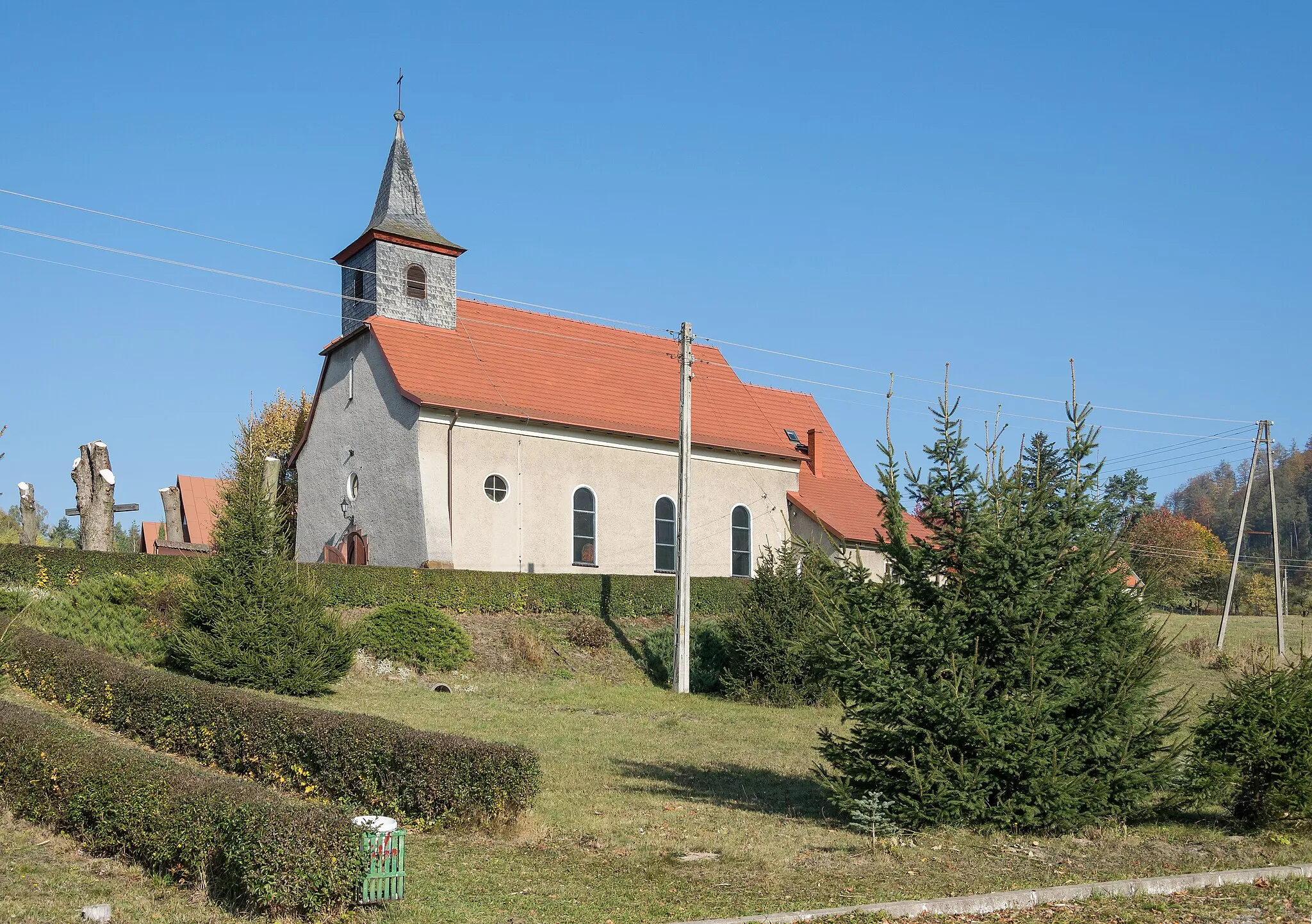 Photo showing: Exaltation of the Holy Cross church in Przygórze