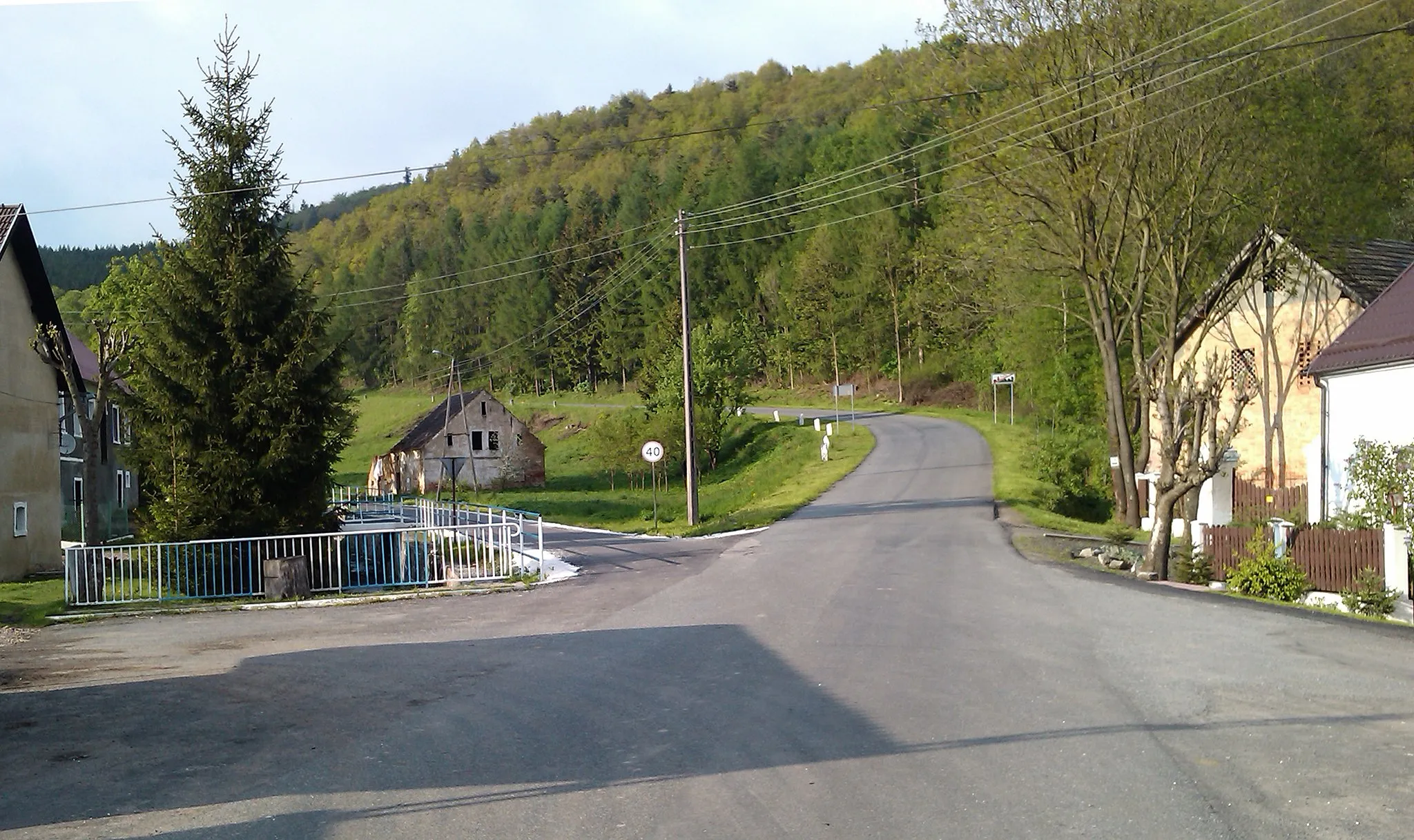 Photo showing: Wilcza village