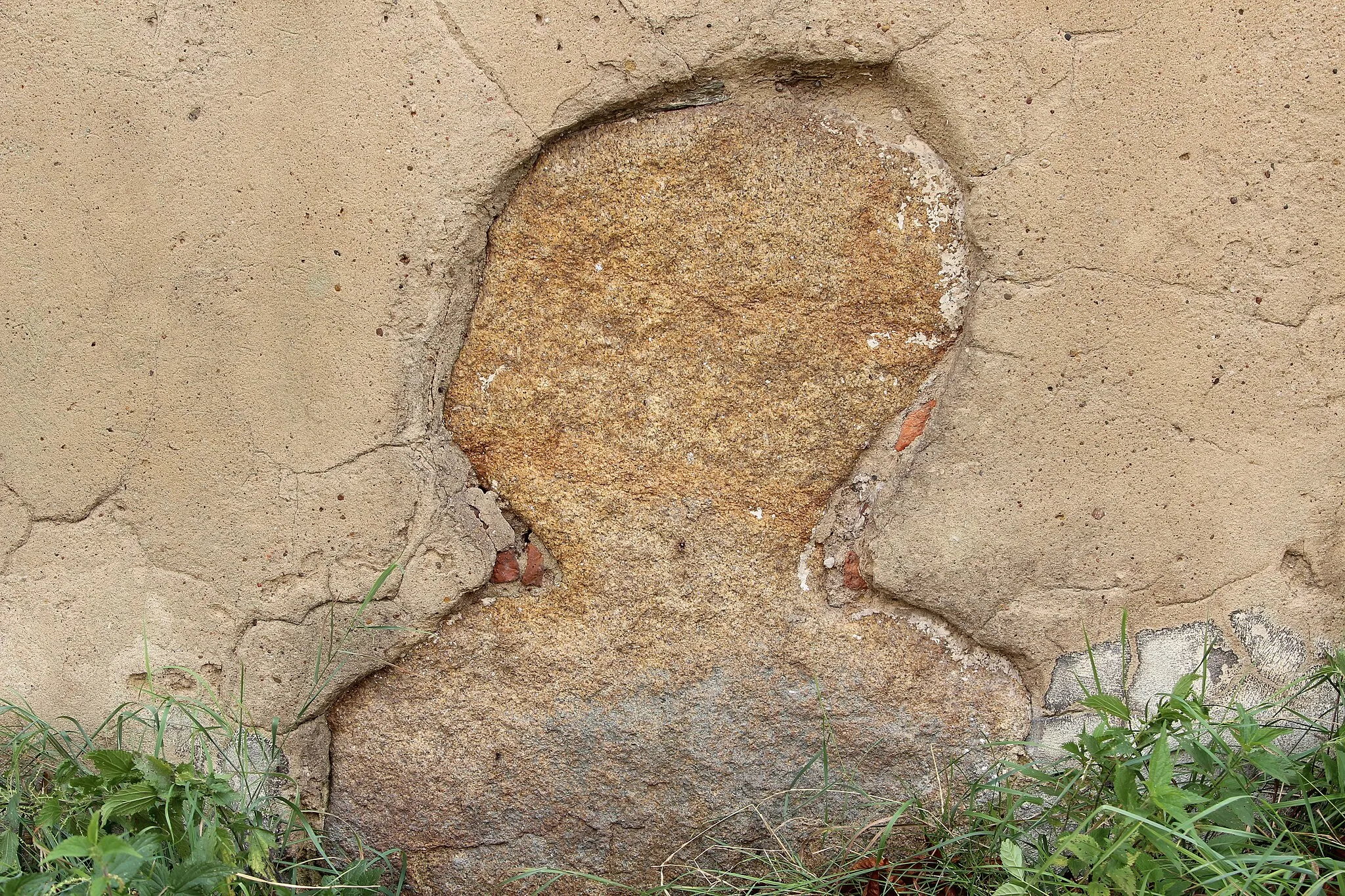 Photo showing: Stone cross in Piotrowice