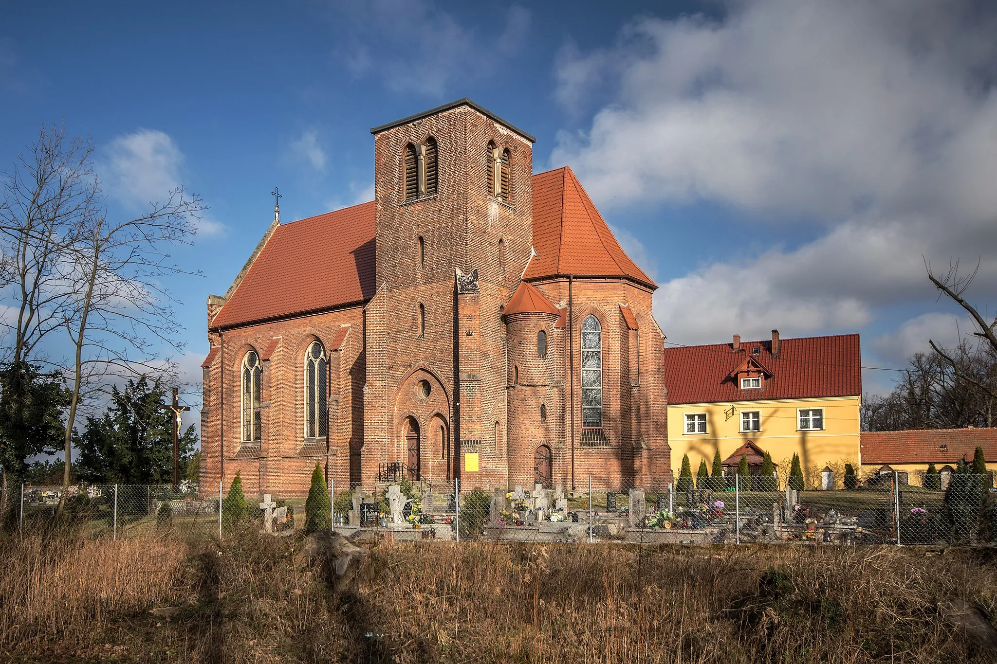 Photo showing: Kościół św. Anny w Ramułtowicach, gm. Kostomłoty, pow. średzki, woj. dolnośląskie