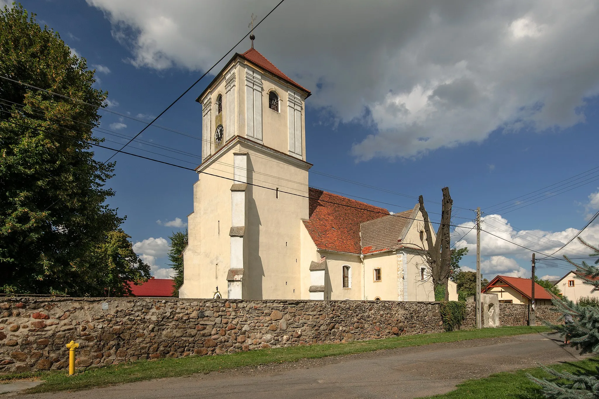 Photo showing: Przylesie, kościół fil. p.w. św. Stanisława Kostki, poł. XIV, 1712-1713, 1875