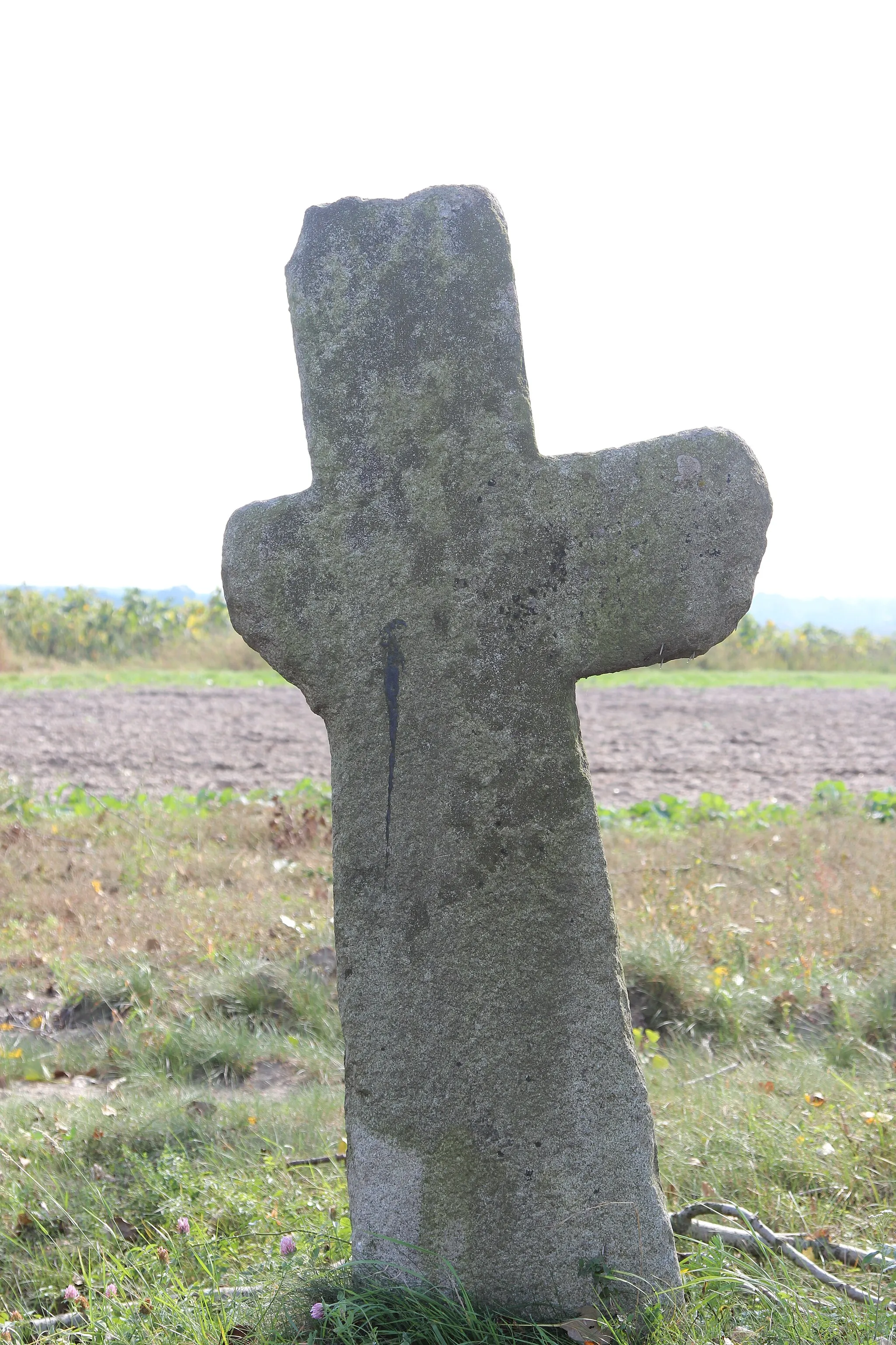 Photo showing: Stone cross in Tokary
