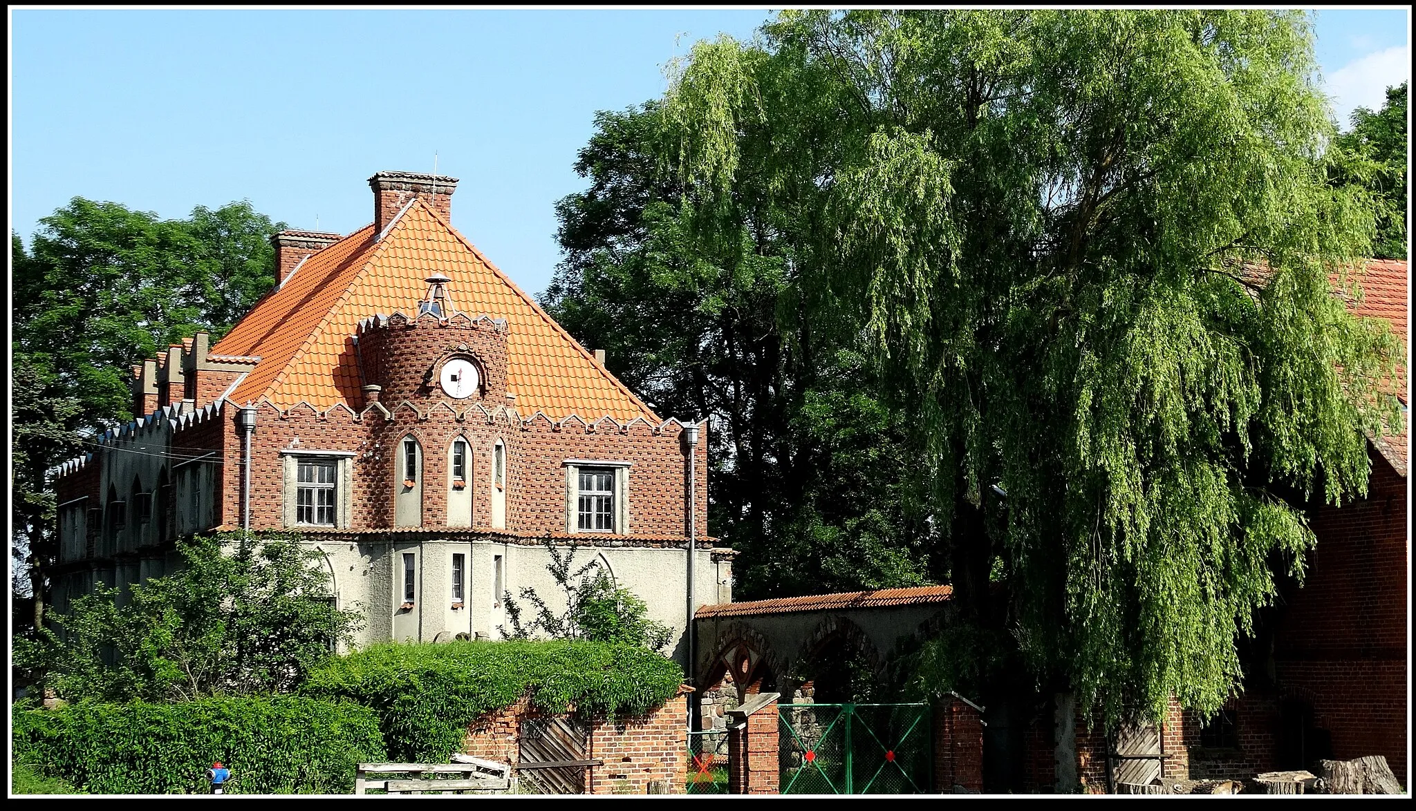 Photo showing: Czechnów palace of 1924. (The elevation. West.)
gm. Bojanowo / pow. rawicki / province. Greater