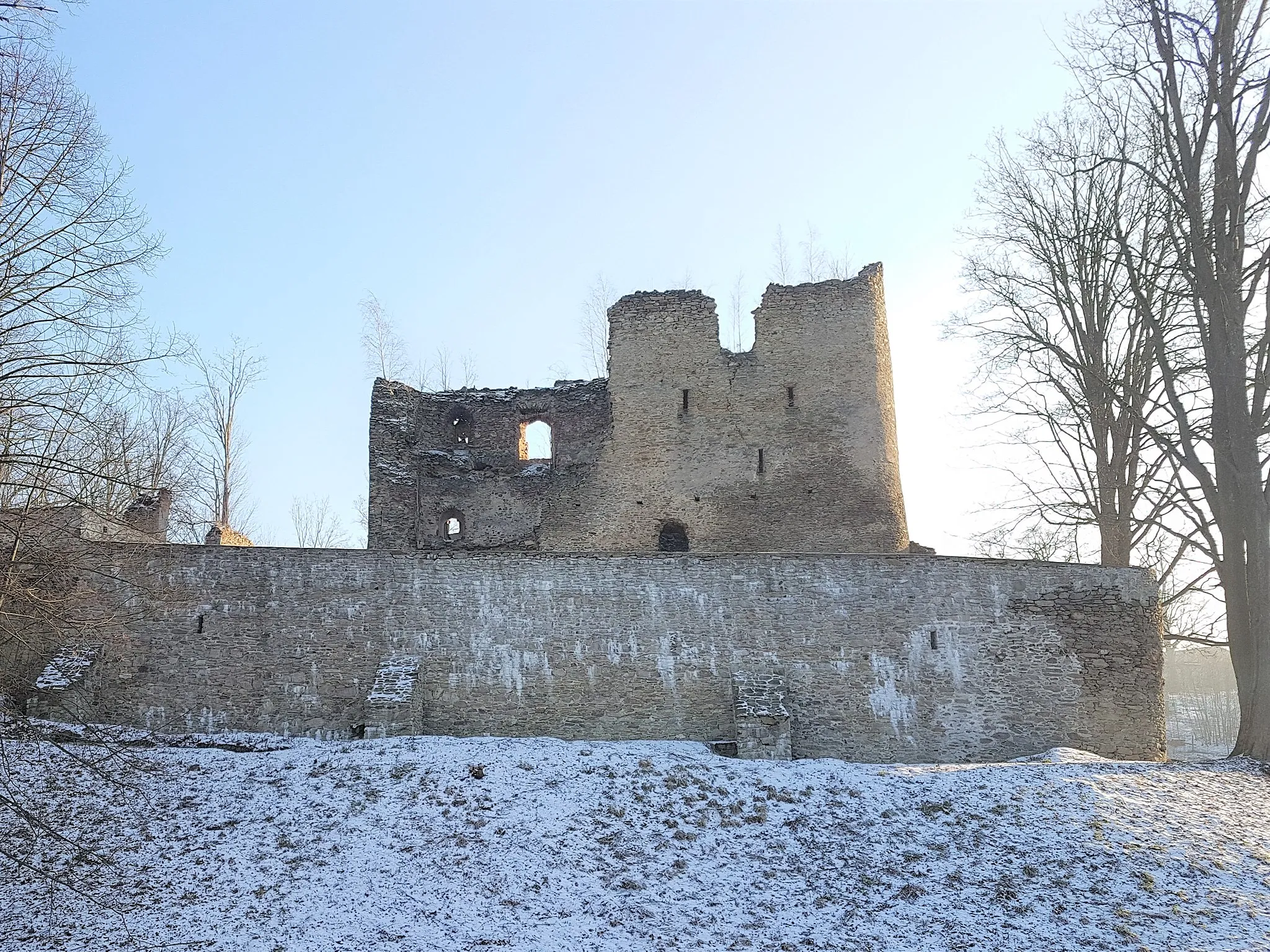 Photo showing: Świecie - ruiny zamku