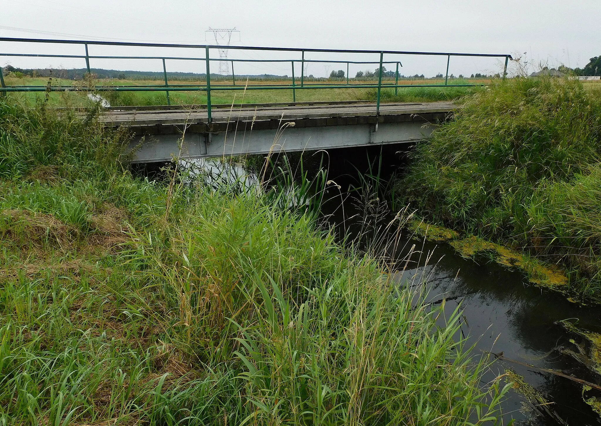 Photo showing: Kanał Bielińskiego w Sobieniach Biskupich