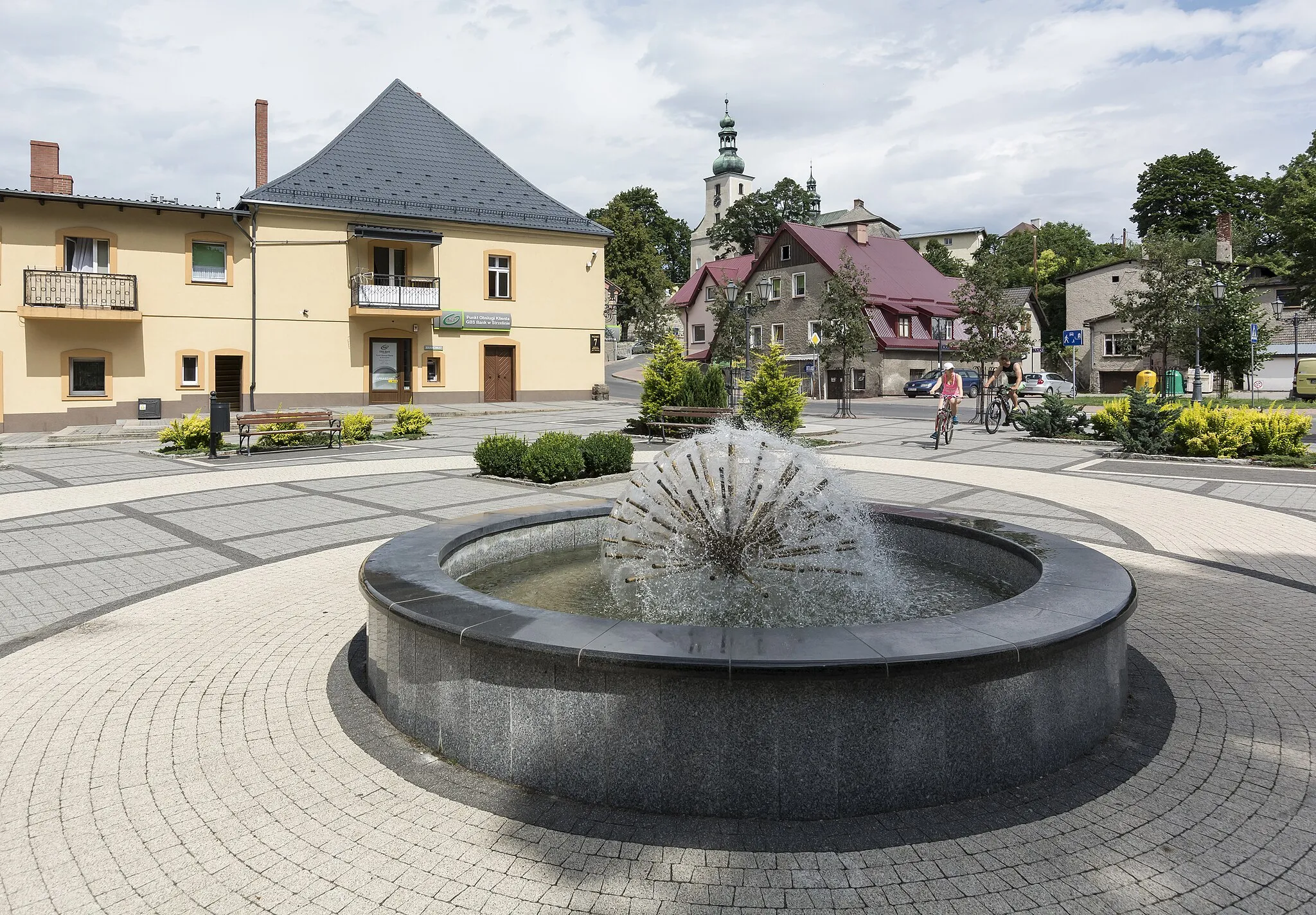 Photo showing: Fountain in Szczytna