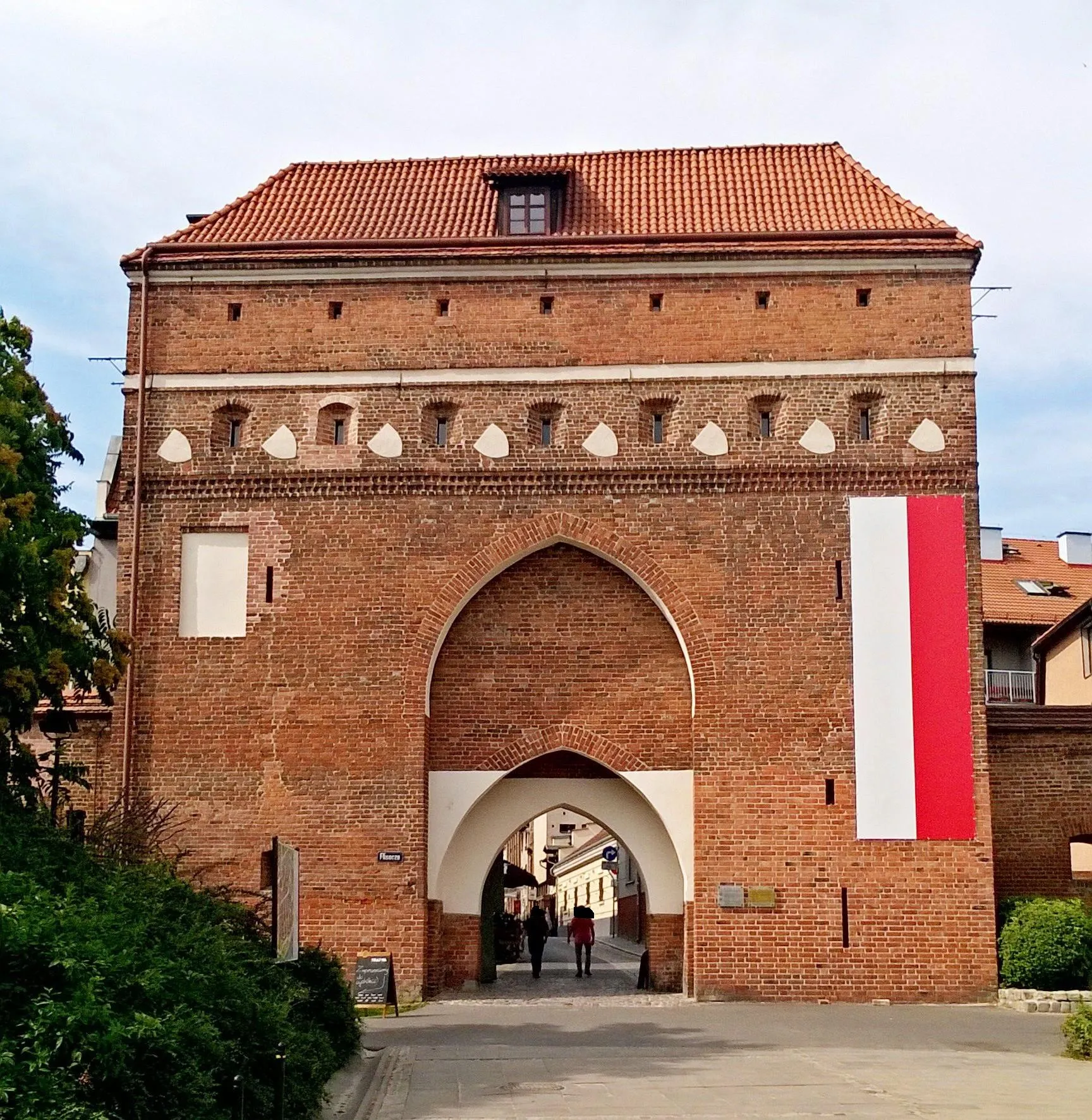 Photo showing: Brama Klasztorna w Toruniu