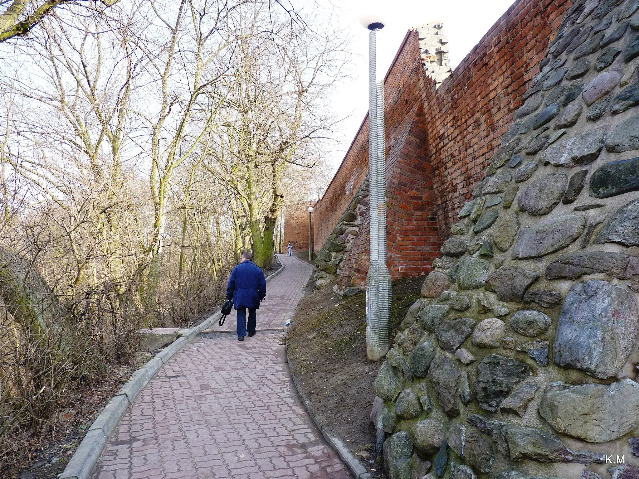 Photo showing: Chełmno - dawne mury obronne miasta