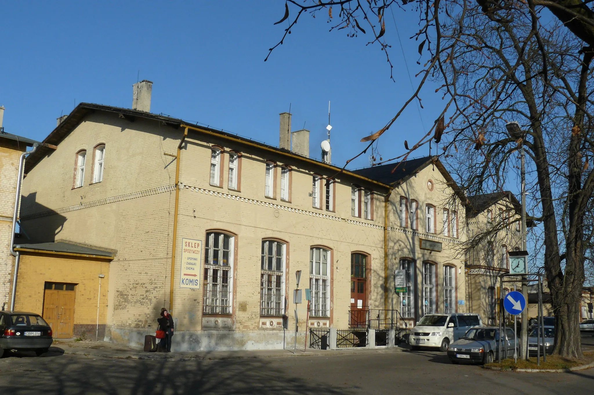 Photo showing: Jabłonowo Pomorskie, train station.