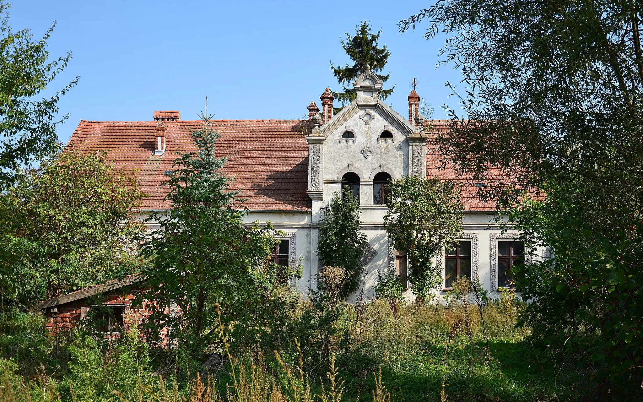Photo showing: Dwór w Lipnicy, powiat wąbrzeski