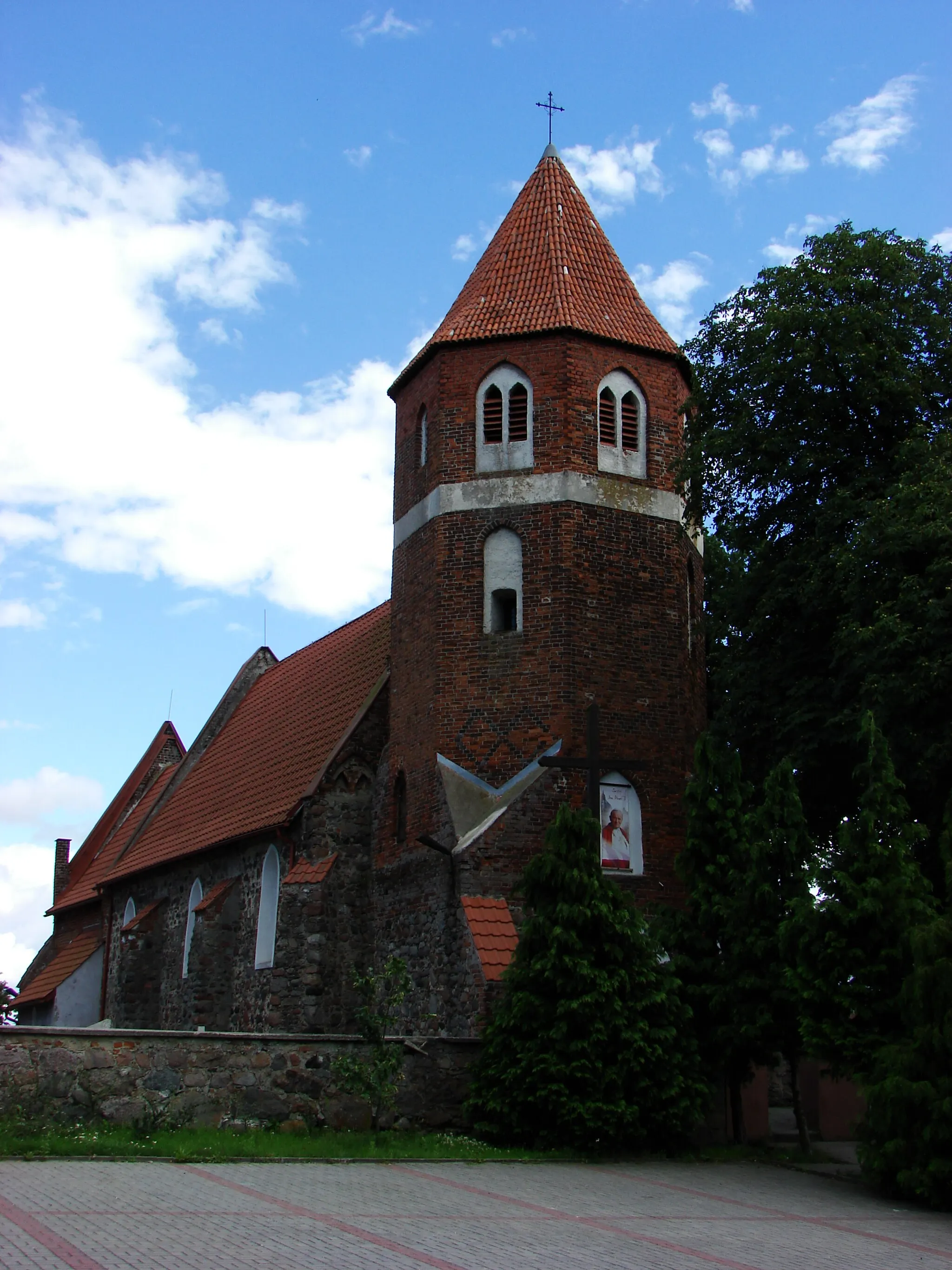 Photo showing: Nowa Wieś Królewska, Wąbrzeźno County, parish church