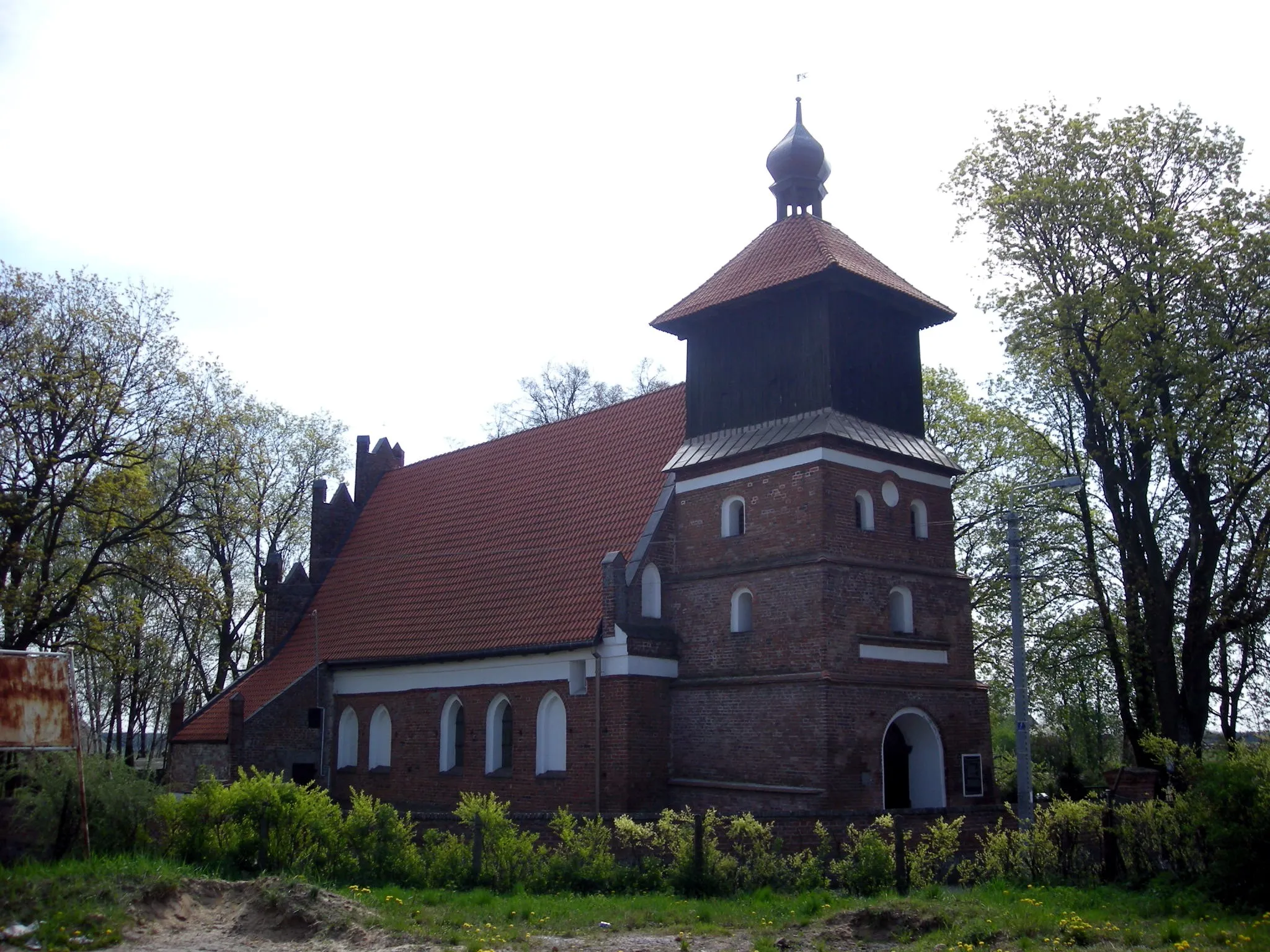 Photo showing: The church in Wielkie Radowiska, Poland.